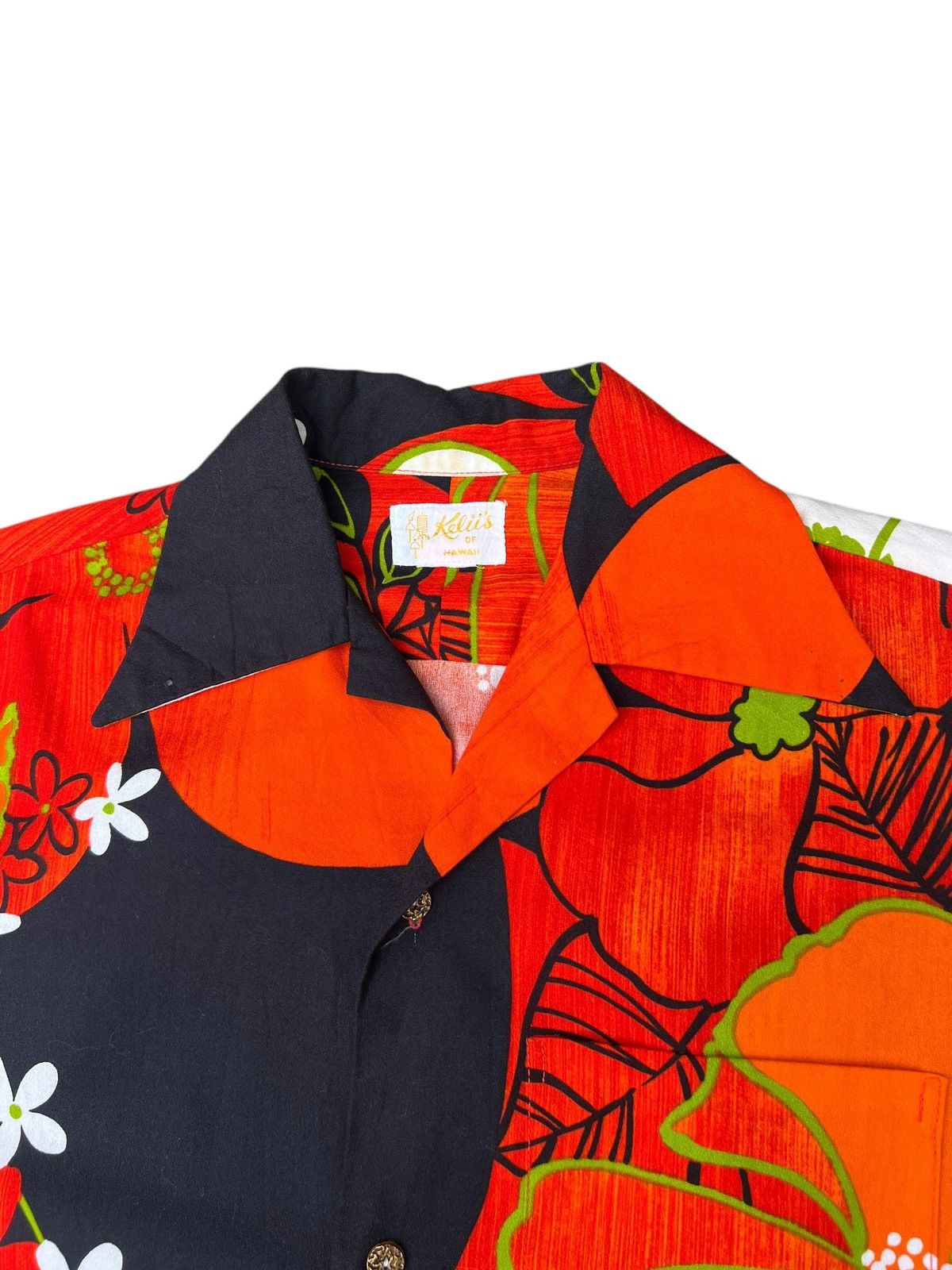 Vintage Vintage 60s 70s Kelii’s of Hawaii Psychedelic Hawaiian Shirt Size US M / EU 48-50 / 2 - 3 Thumbnail
