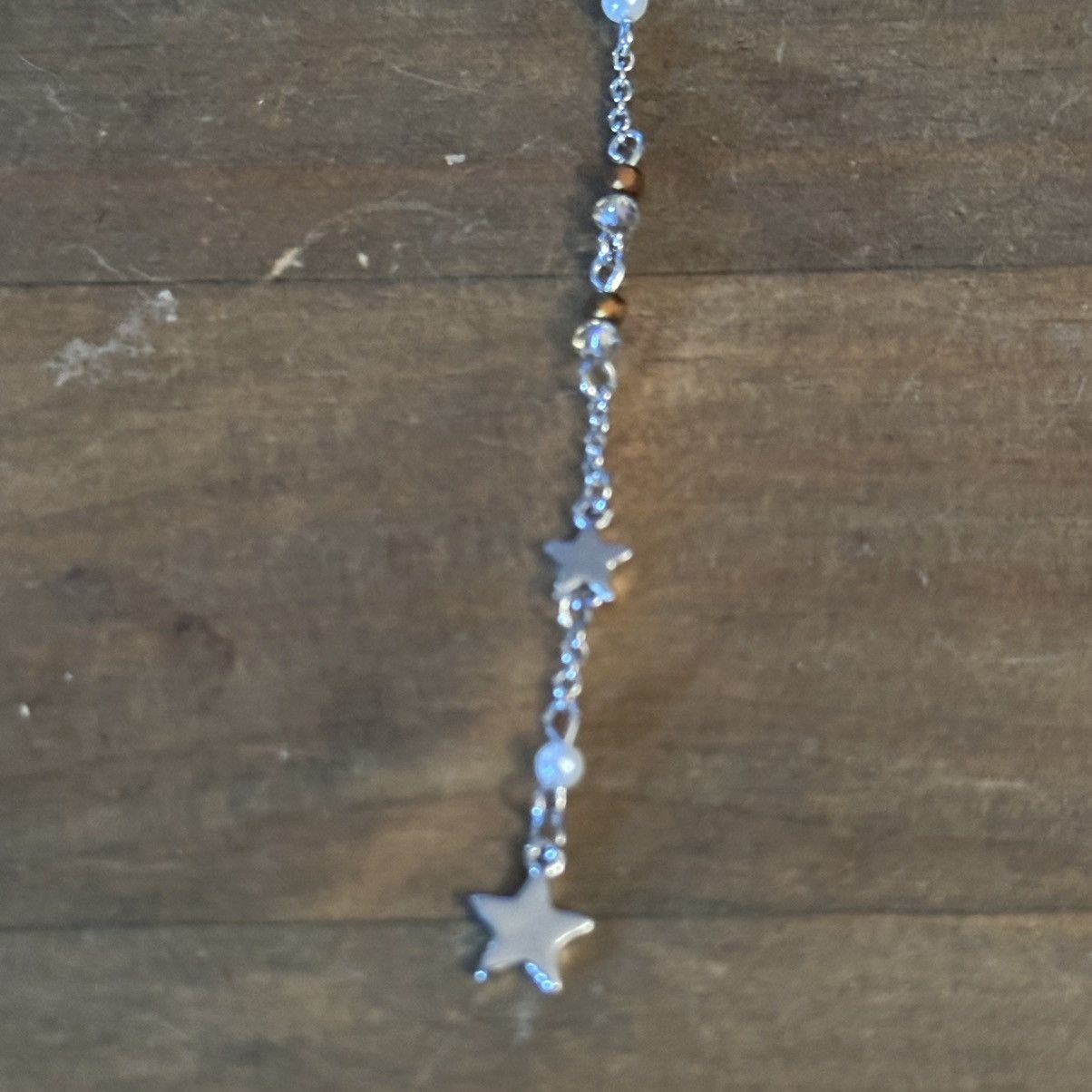 Other Lonna & Lily silver tone stars station bead Y chain necklace Size ONE SIZE - 4 Thumbnail