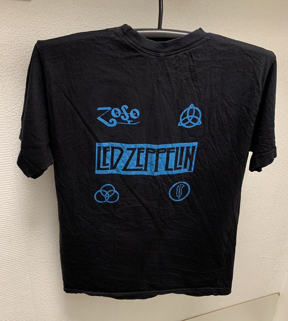 Led Zeppelin Led Zeppelin 1990 90th vintage band rock tee single S-M as Size US S / EU 44-46 / 1 - 2 Thumbnail