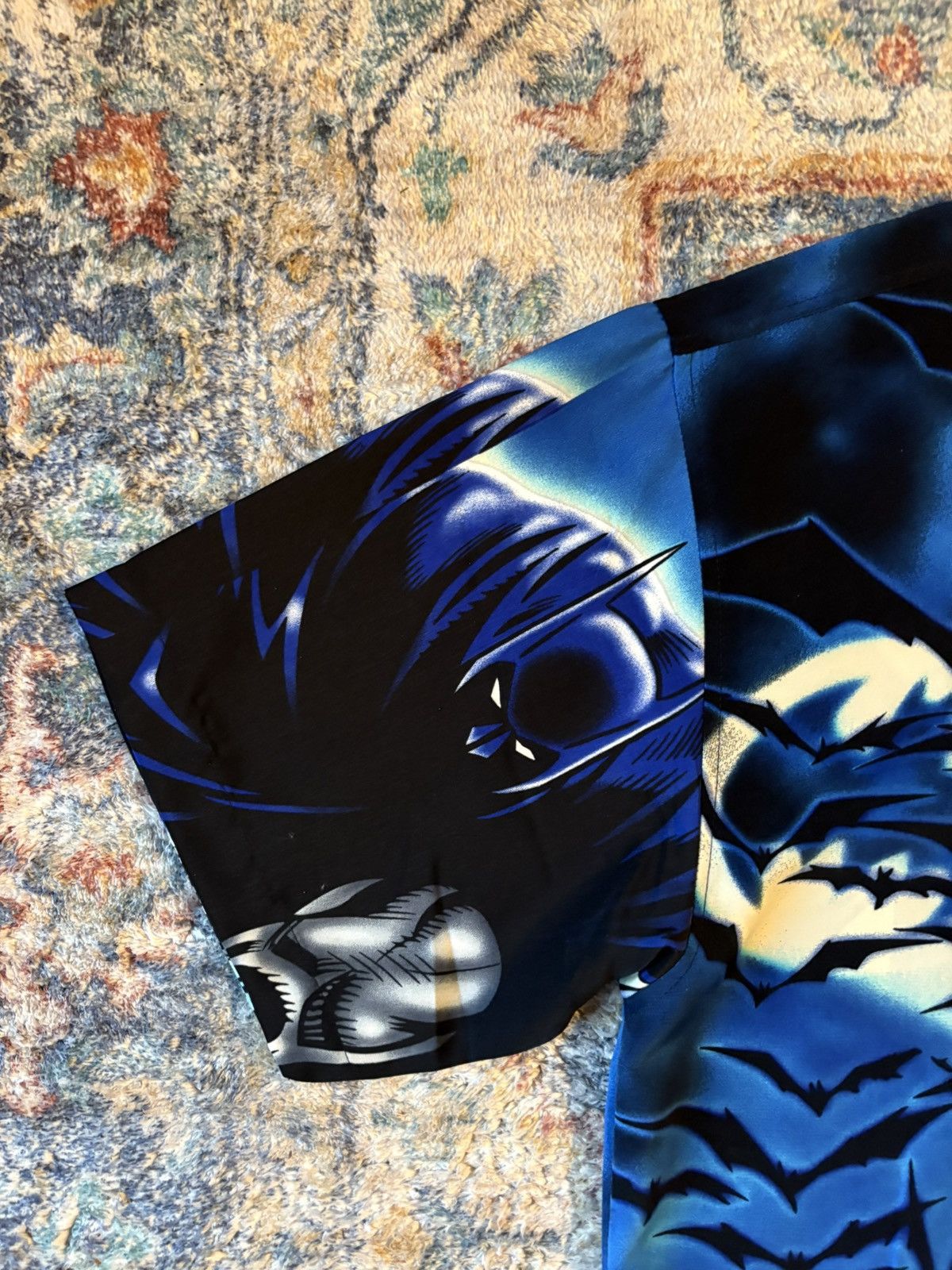 Vintage Vintage Batman All Over Print Button-up Shirt Large Size US L / EU 52-54 / 3 - 5 Thumbnail