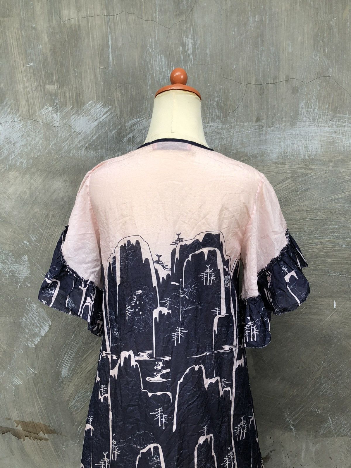 Vivienne Tam Vivienne Tam Zhangjiajie National Park Women Midi Dress Size M / US 6-8 / IT 42-44 - 5 Thumbnail