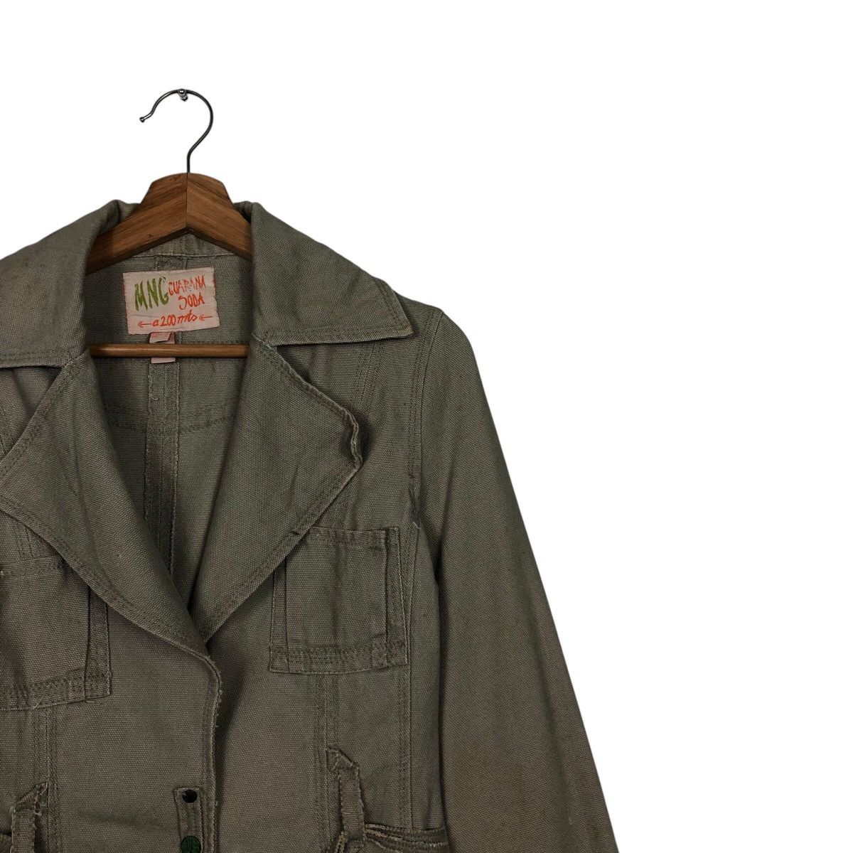 Japanese Brand 📌Vintage Cropped Biker Jacket Guarana Soda Bondage Design Size US L / EU 52-54 / 3 - 7 Thumbnail