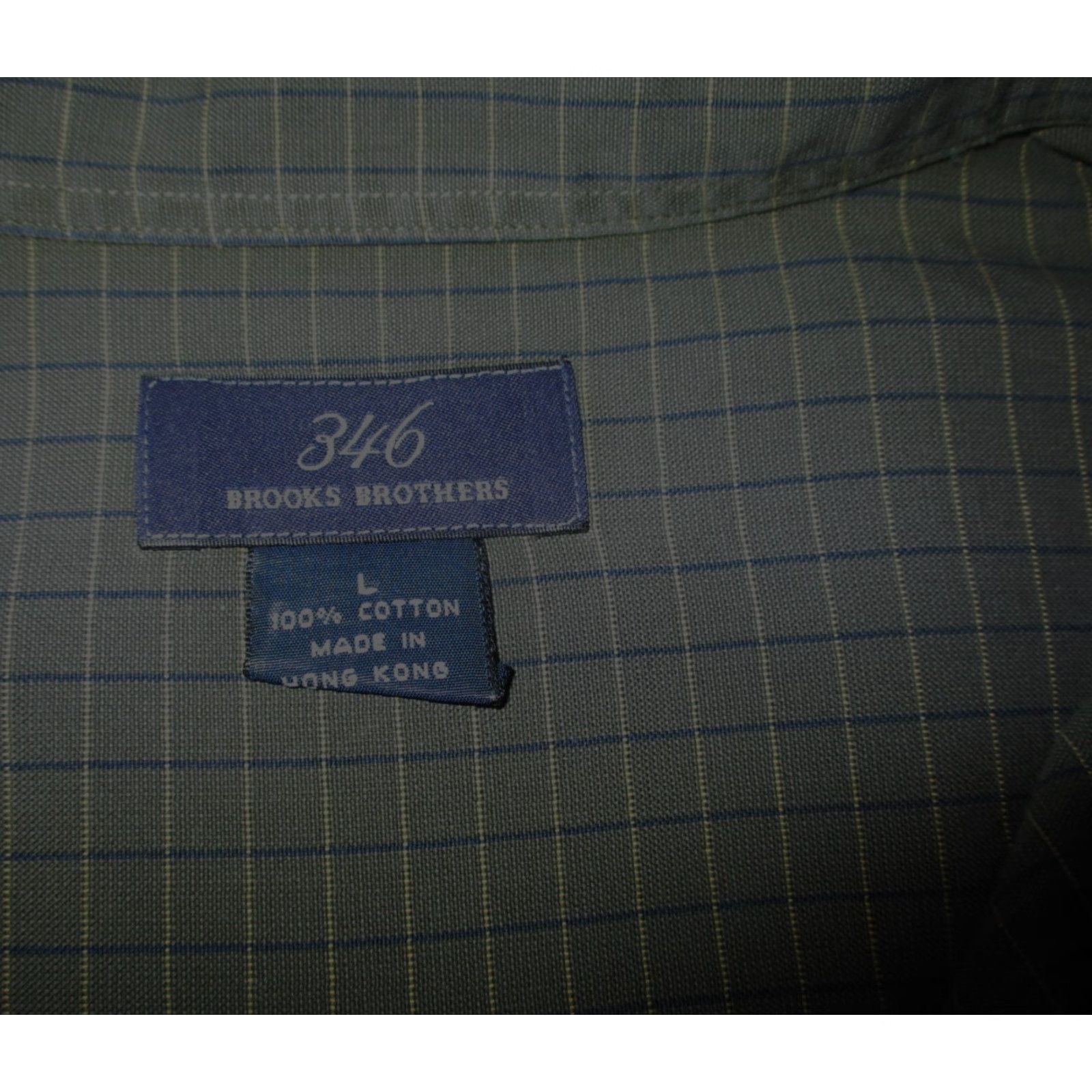 Brooks Brothers BROOKS BROTHERS Green Long Sleeve Shirt Men L Oxford Button Front Front Cuffed 100% Cotton Casual Vintage No N/A Size US L / EU 52-54 / 3 - 6 Thumbnail
