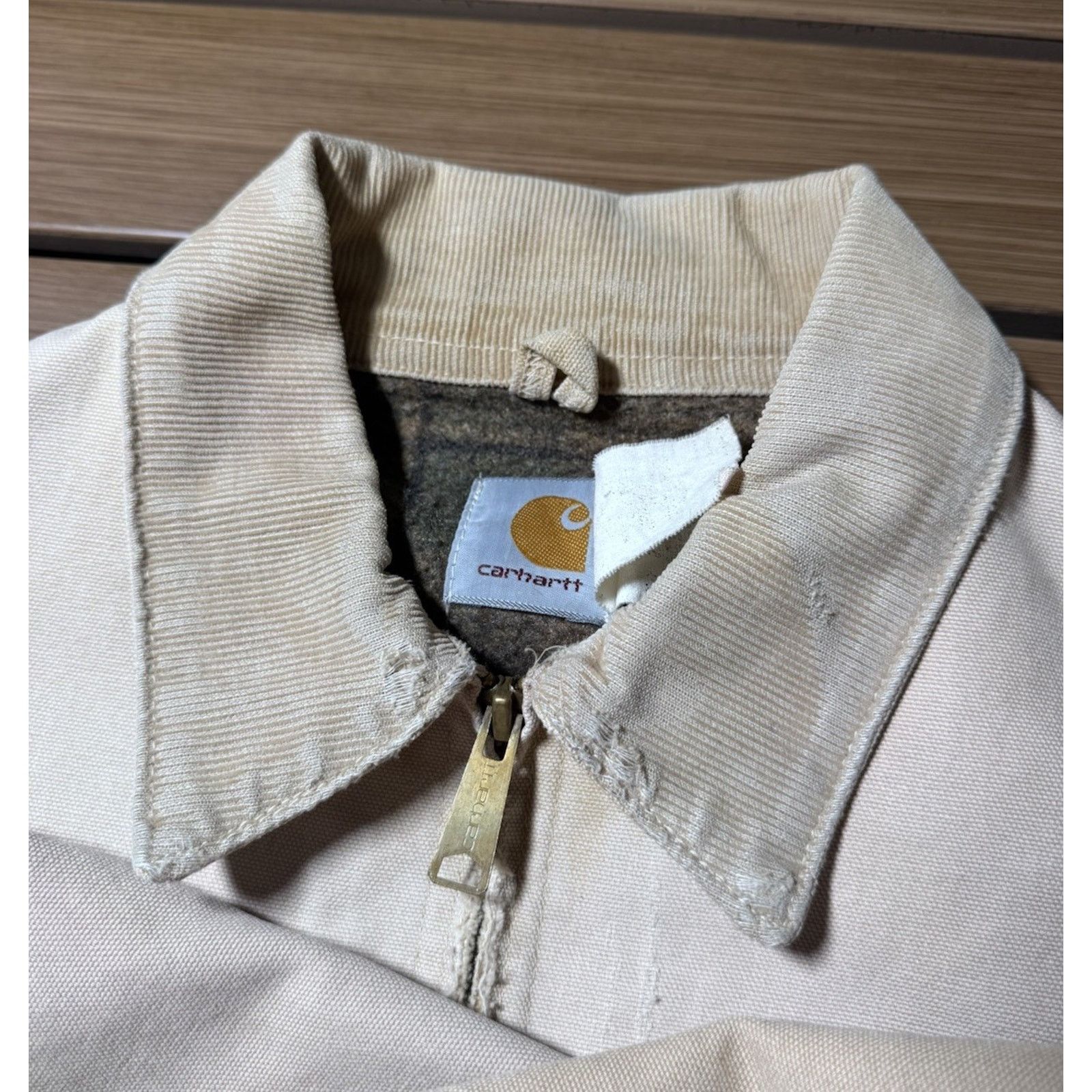 Carhartt Vintage 90s Carhartt Detroit Jacket Mens XL Blanket Lined Size US XL / EU 56 / 4 - 9 Thumbnail