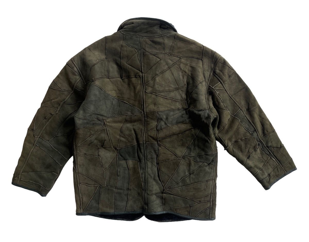 Hai Sporting Gear ISSEY MIYAKE SUEDE LEATHER SHERLING JACKET Size US M / EU 48-50 / 2 - 4 Thumbnail