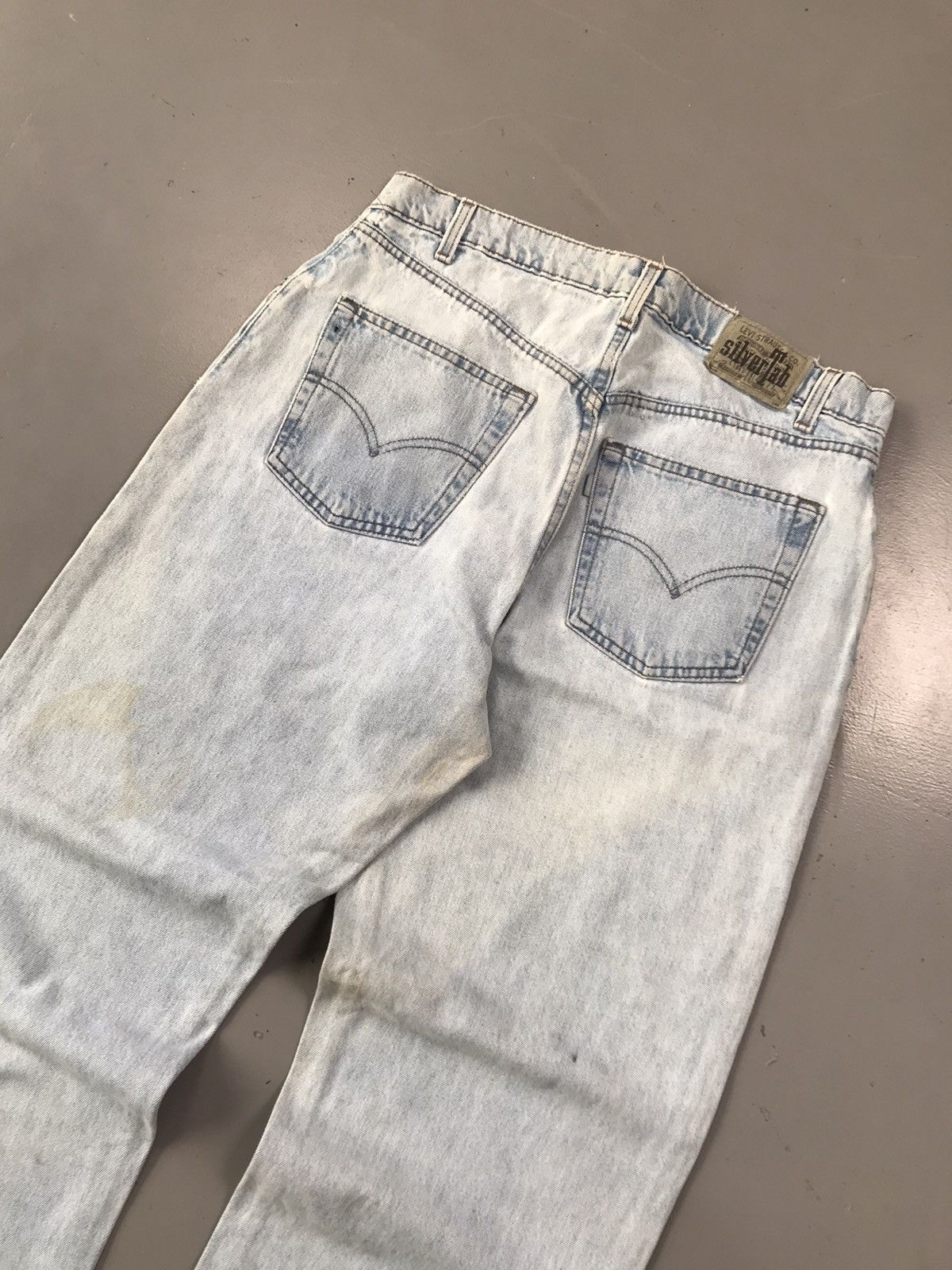 Levi's × Vintage Vintage 90s Levi’s silver tab relaxed fit denim Size US 36 / EU 52 - 8 Thumbnail