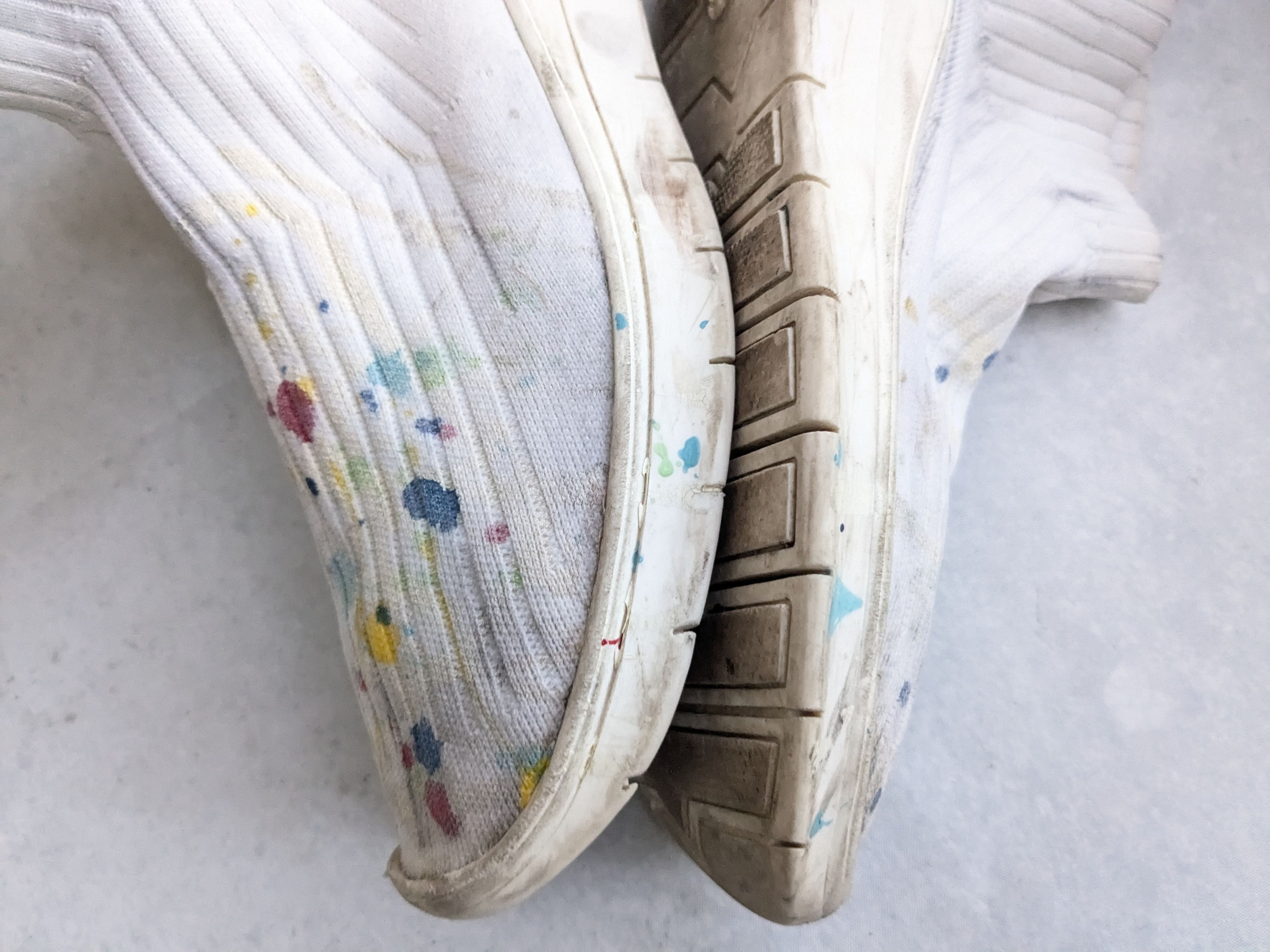 Maison Margiela Maison Margiela Sock Sneakers Paint Splatter 10 43 White Size US 10 / EU 43 - 9 Thumbnail