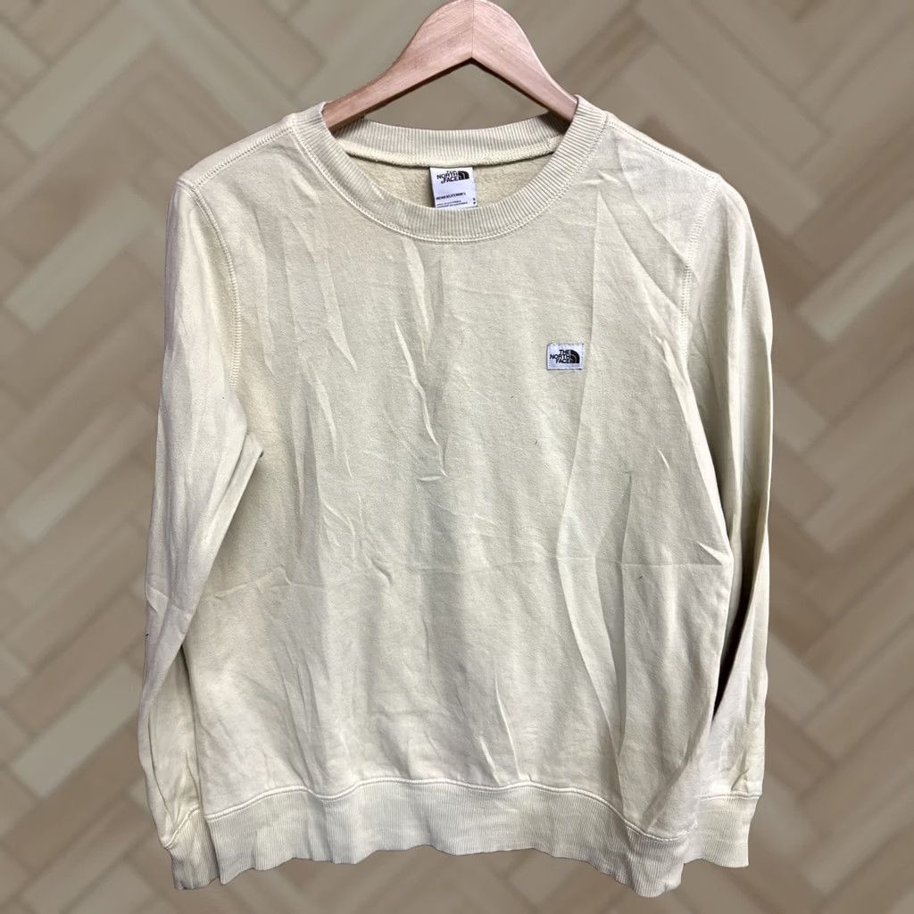 The North Face The North Face Sweater Womens S Yellow Pullover Crew Neck Casual Regular Long Sleeve Size S / US 4 / IT 40 - 1 Thumbnail