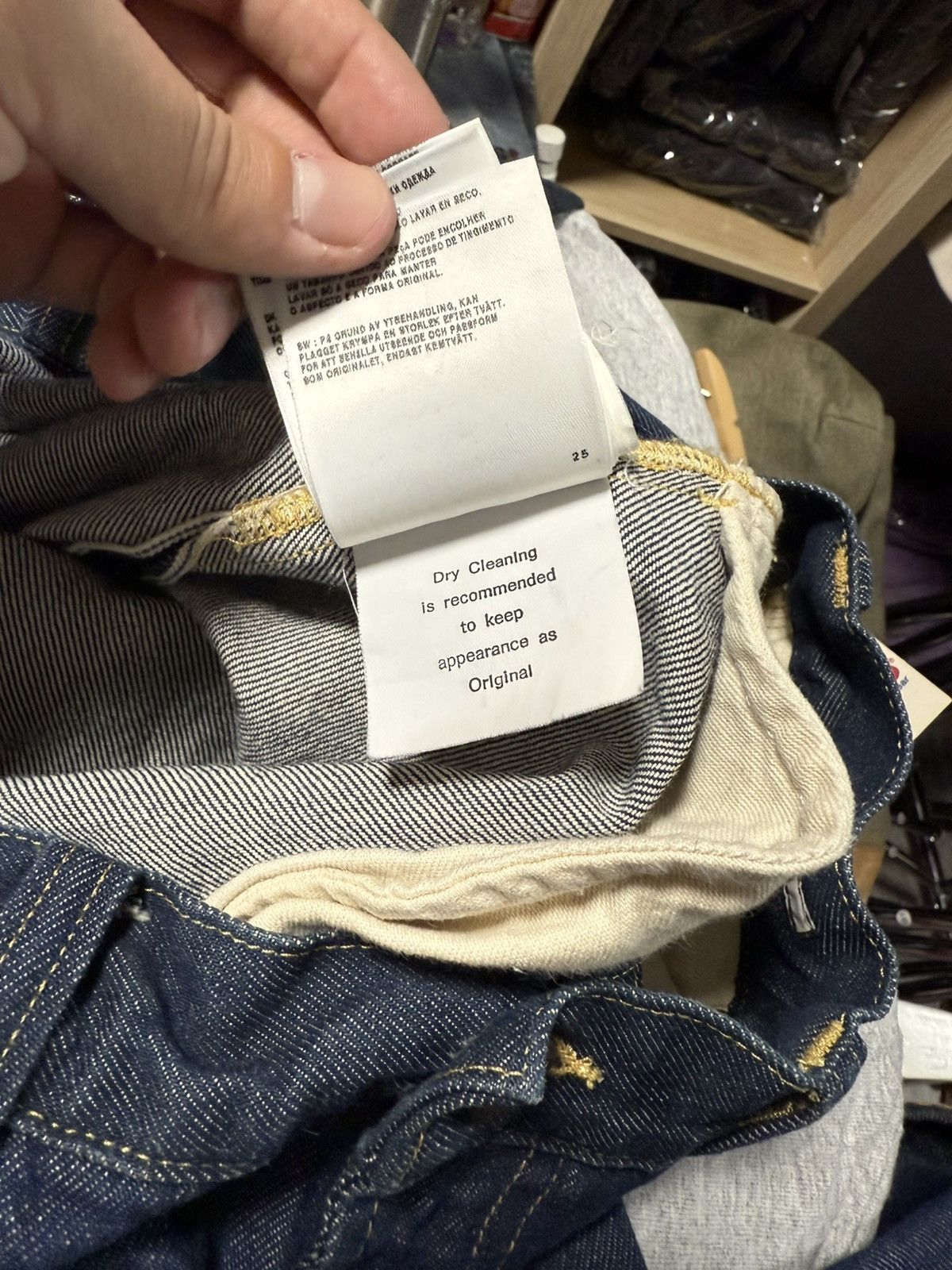Lee Lee 101 Selvedge Denim Riders Jeans Size US 31 - 12 Thumbnail