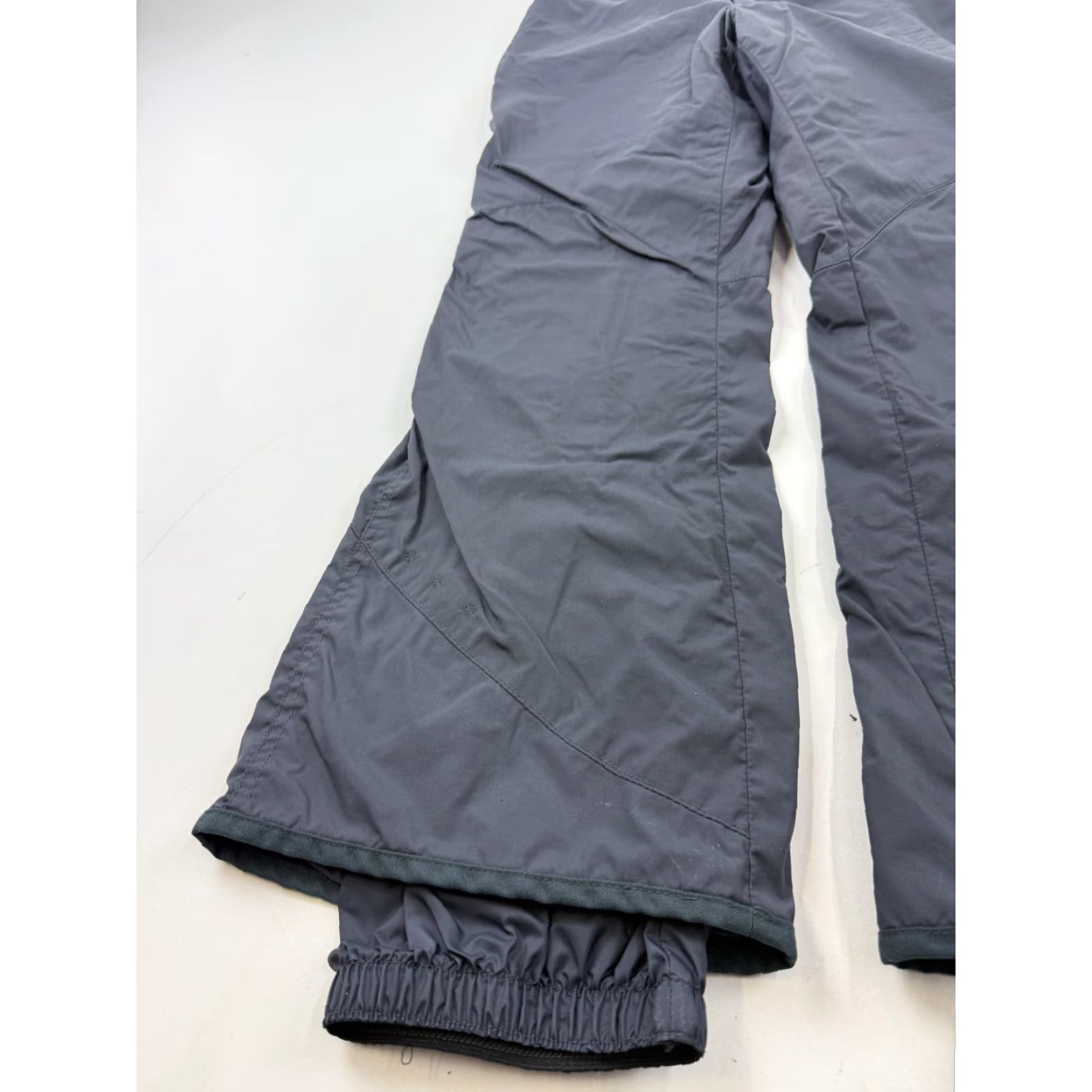 Vintage Columbia Snow Pants Womens Small Gray Vertex Insulated Ski Wide-Leg Water Resistant Pockets Skiing Nylon Polyester Regular Size 28" / US 6 / IT 42 - 3 Thumbnail