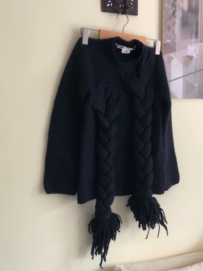 Comme des Garcons comme des garcons Dark blue Fried Dough Twists braid sweate Size XS / US 0-2 / IT 36-38 - 2 Thumbnail