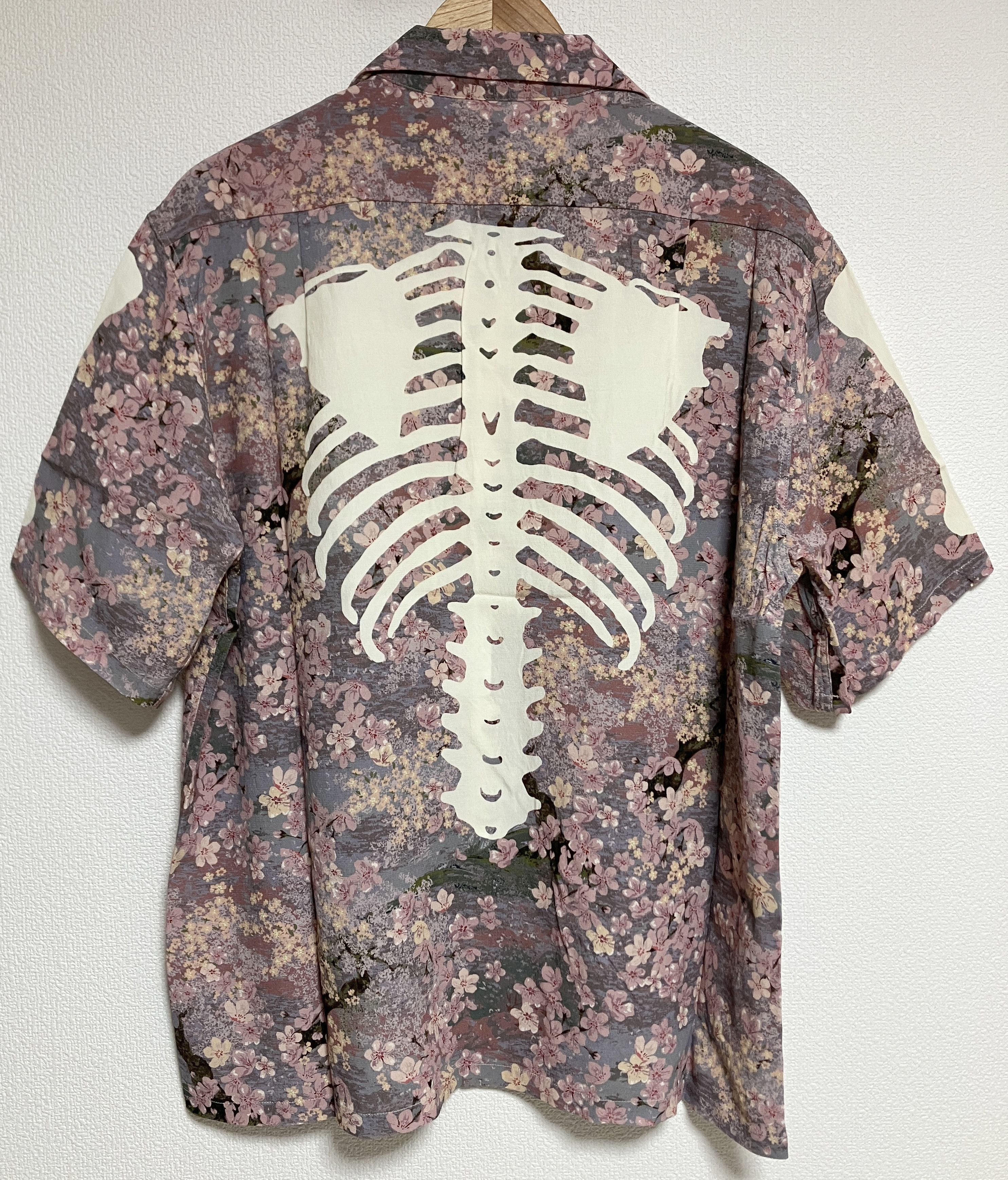 Kapital KAPITAL rayon Sakura Bone pt aloha shirt gray new Size US XL / EU 56 / 4 - 2 Thumbnail