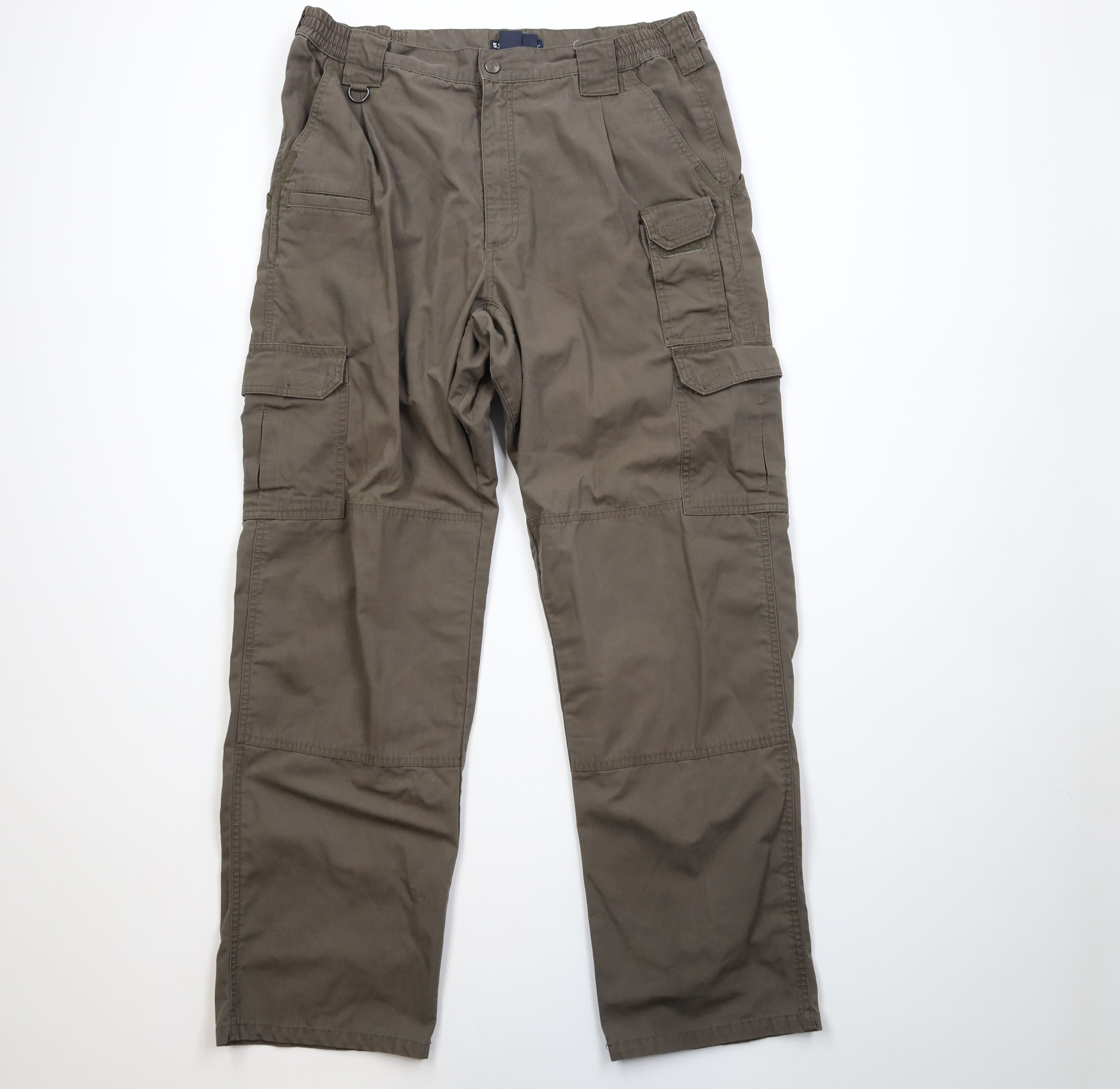 Vintage 5.11 Tactical Series Taclite Pro Ripstop Cargo Pants Green Size US 36 / EU 52 - 1 Thumbnail