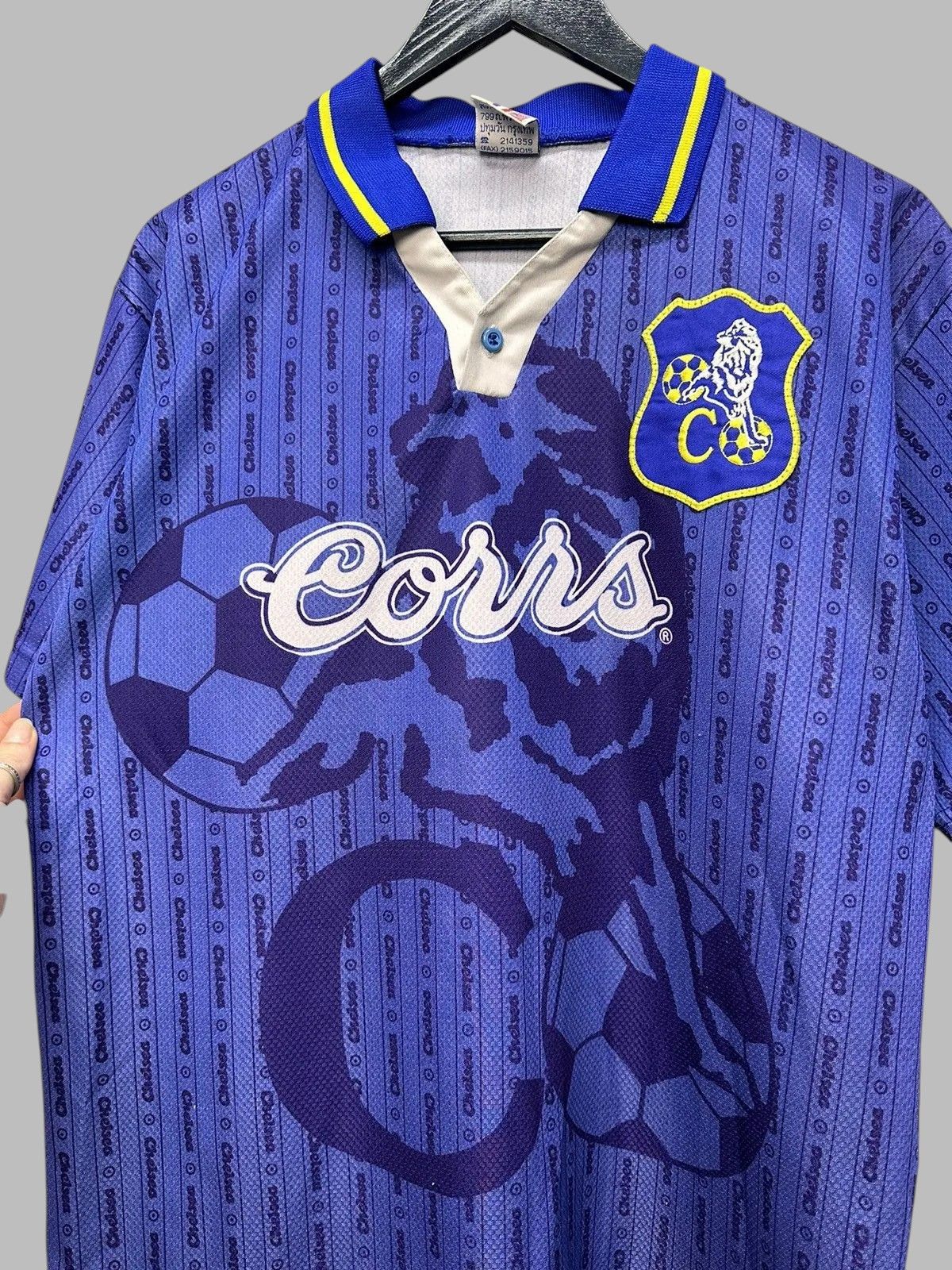 Nike Soccer Chelsea Graphic T-shirt Vintage Y2K Streetwear Style Size US M / EU 48-50 / 2 - 4 Thumbnail