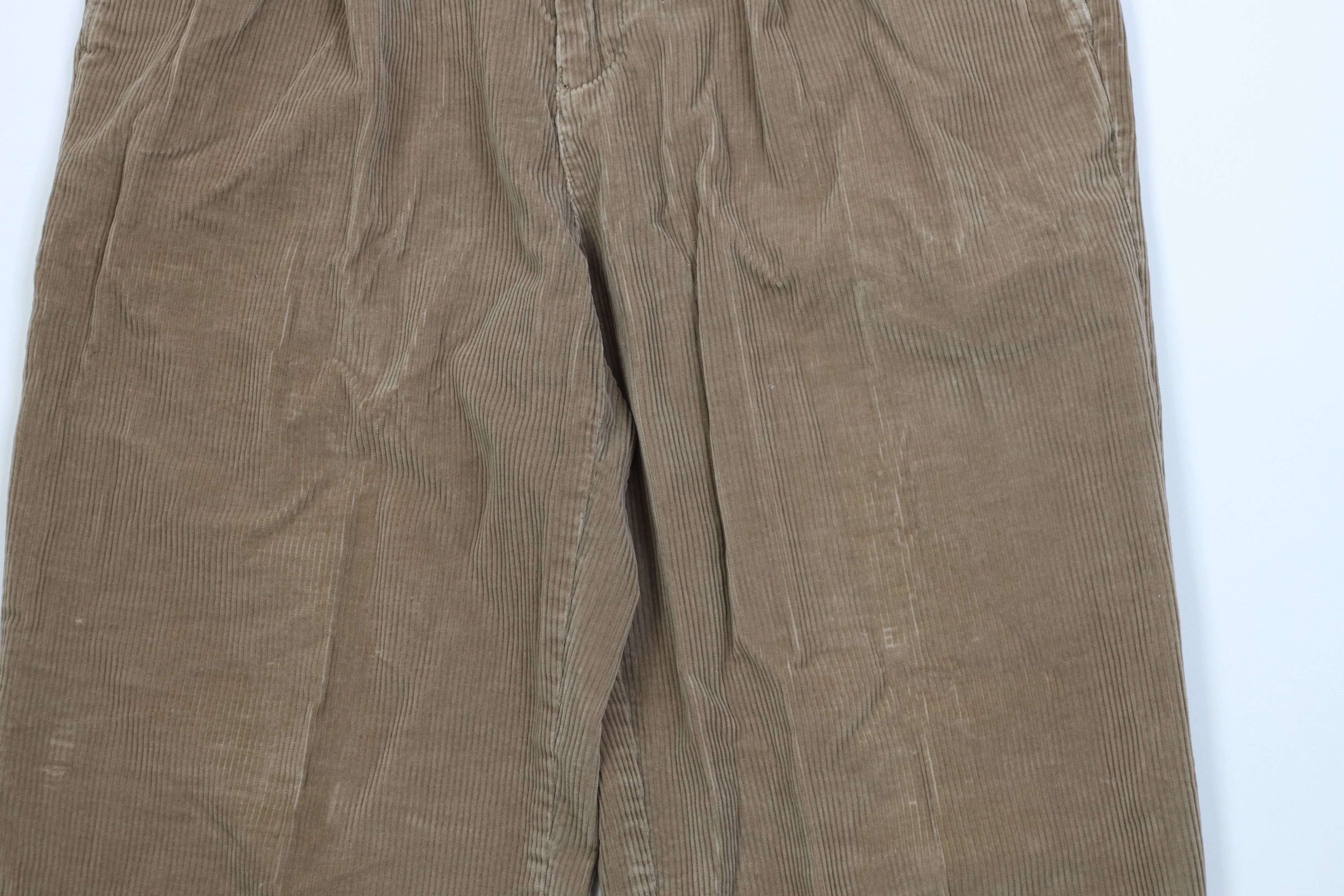 Tommy Hilfiger Vintage 90s Tommy Hilfiger Baggy Wide Leg Corduroy Pants Size US 32 / EU 48 - 3 Thumbnail