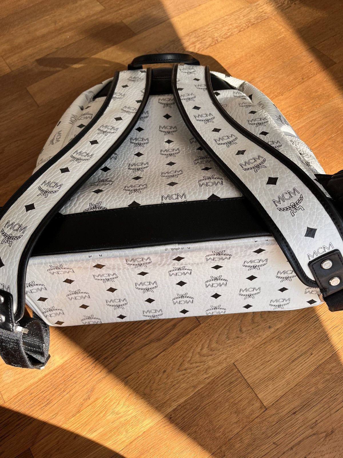 MCM MCM | Monoprint studded backpack Size ONE SIZE - 9 Thumbnail