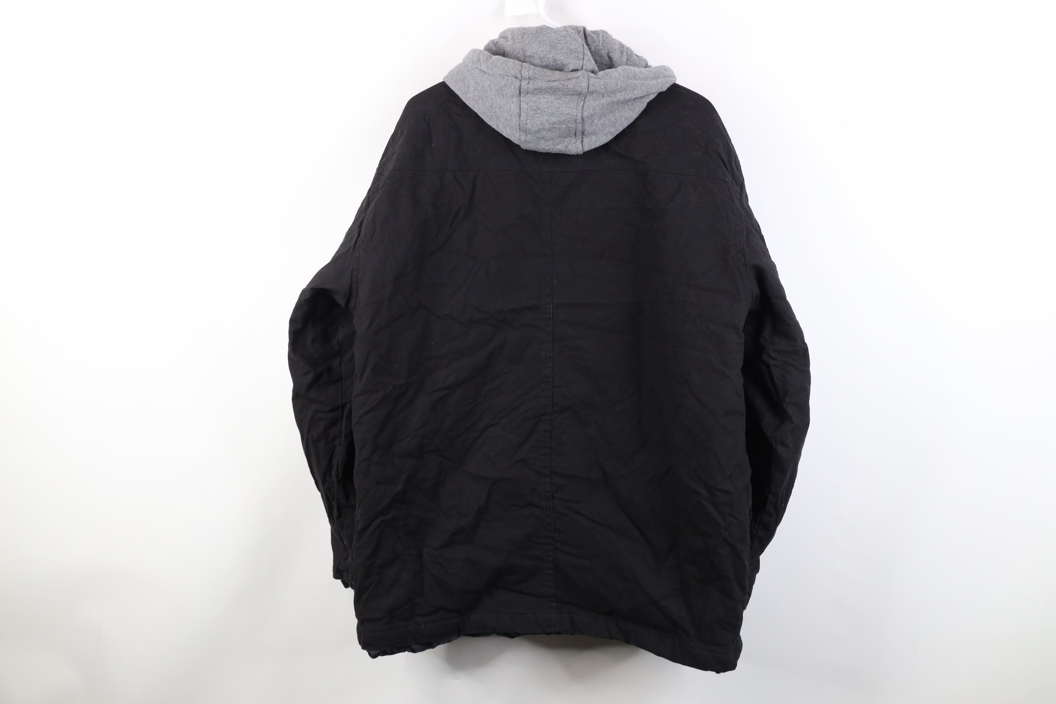 Dickies Vintage Dickies Hooded Canvas Button Shirt Jacket Jac Shirt Size US XL / EU 56 / 4 - 14 Thumbnail
