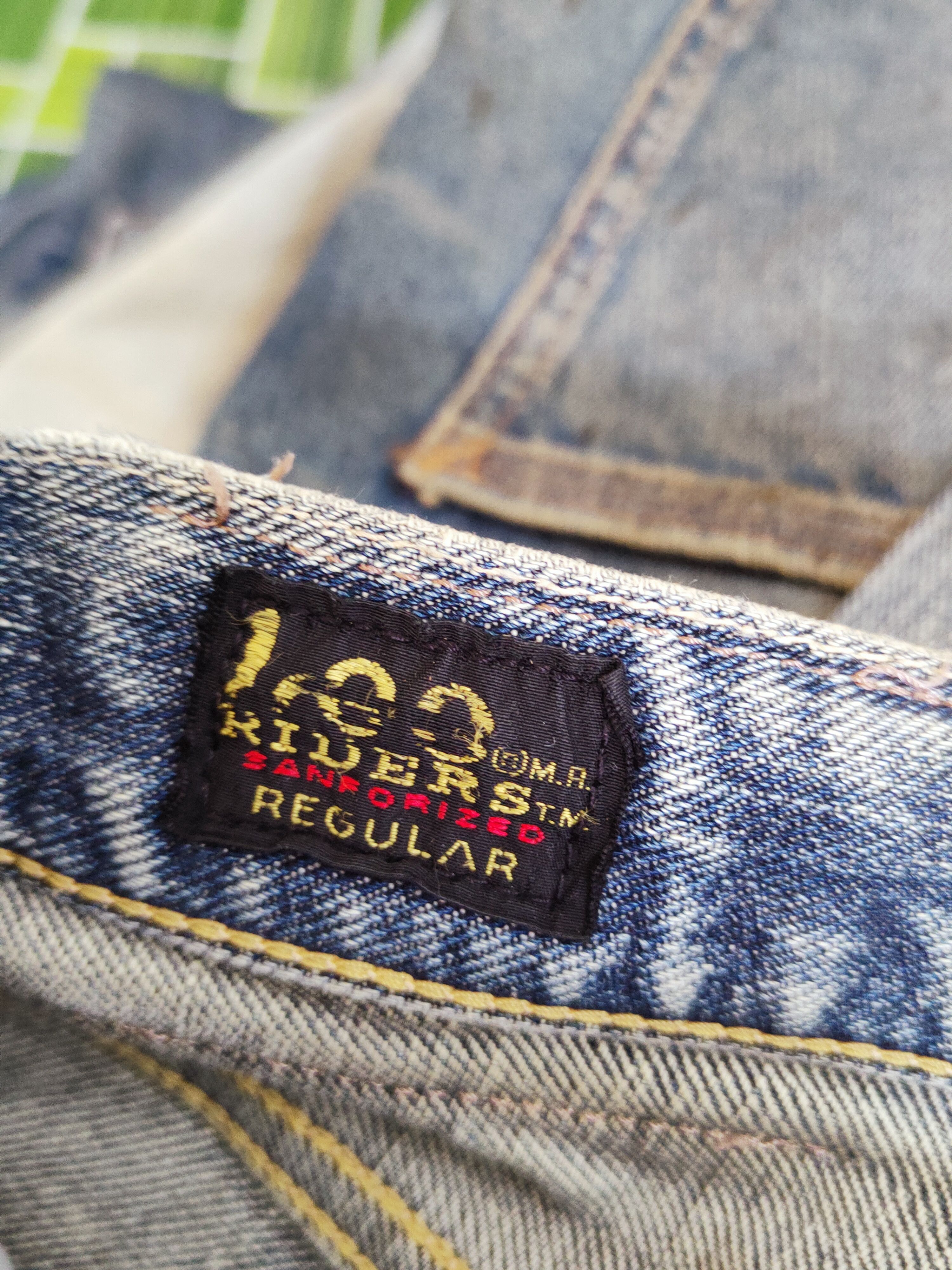 Japanese Brand Lee Blue Distressed Ripped denim Jeans #W503 Size US 30 / EU 46 - 18 Thumbnail
