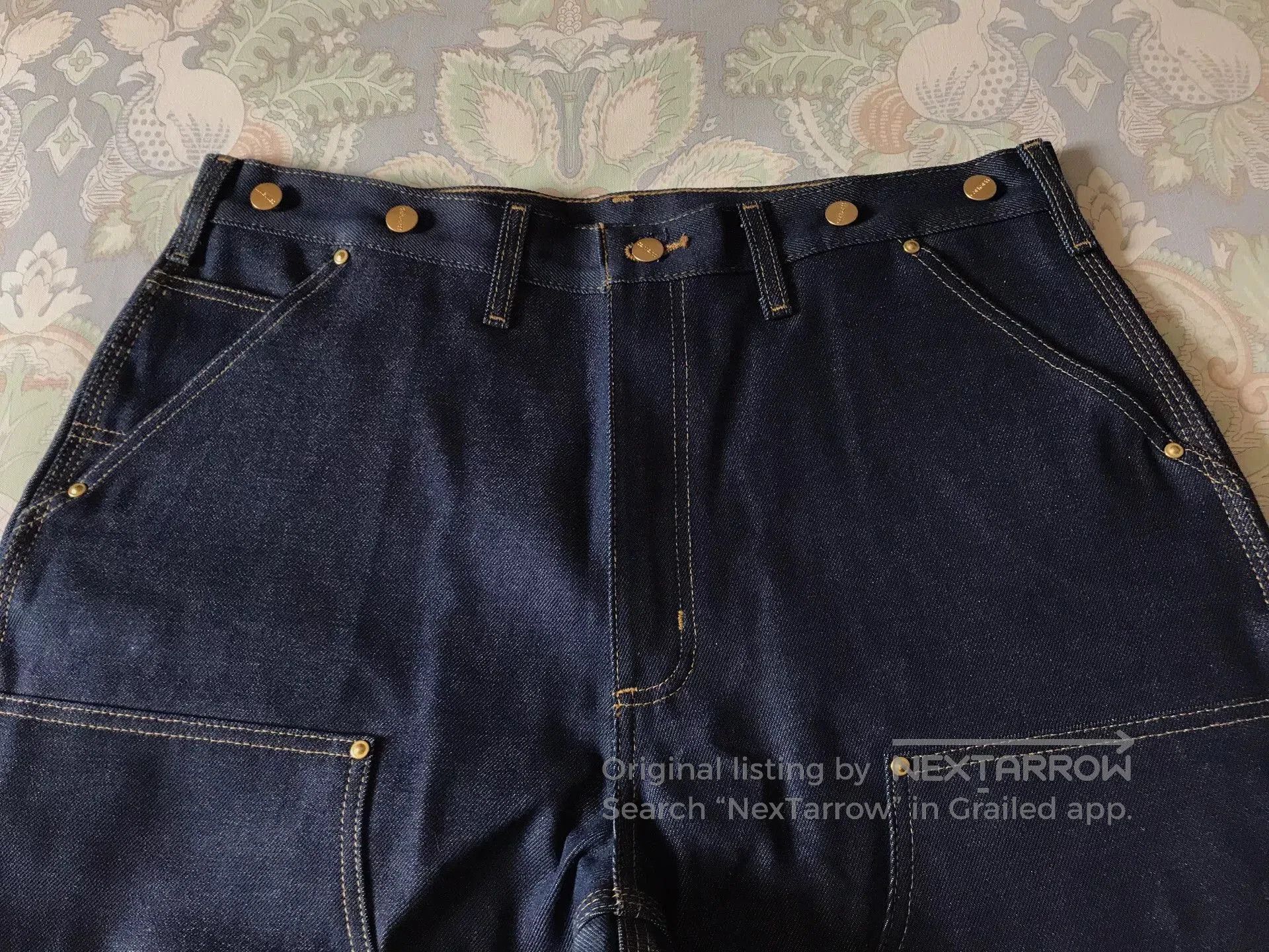 Carhartt Carhartt B07 Raw Denim Jeans W36L32. Size US 36 / EU 52 - 4 Thumbnail
