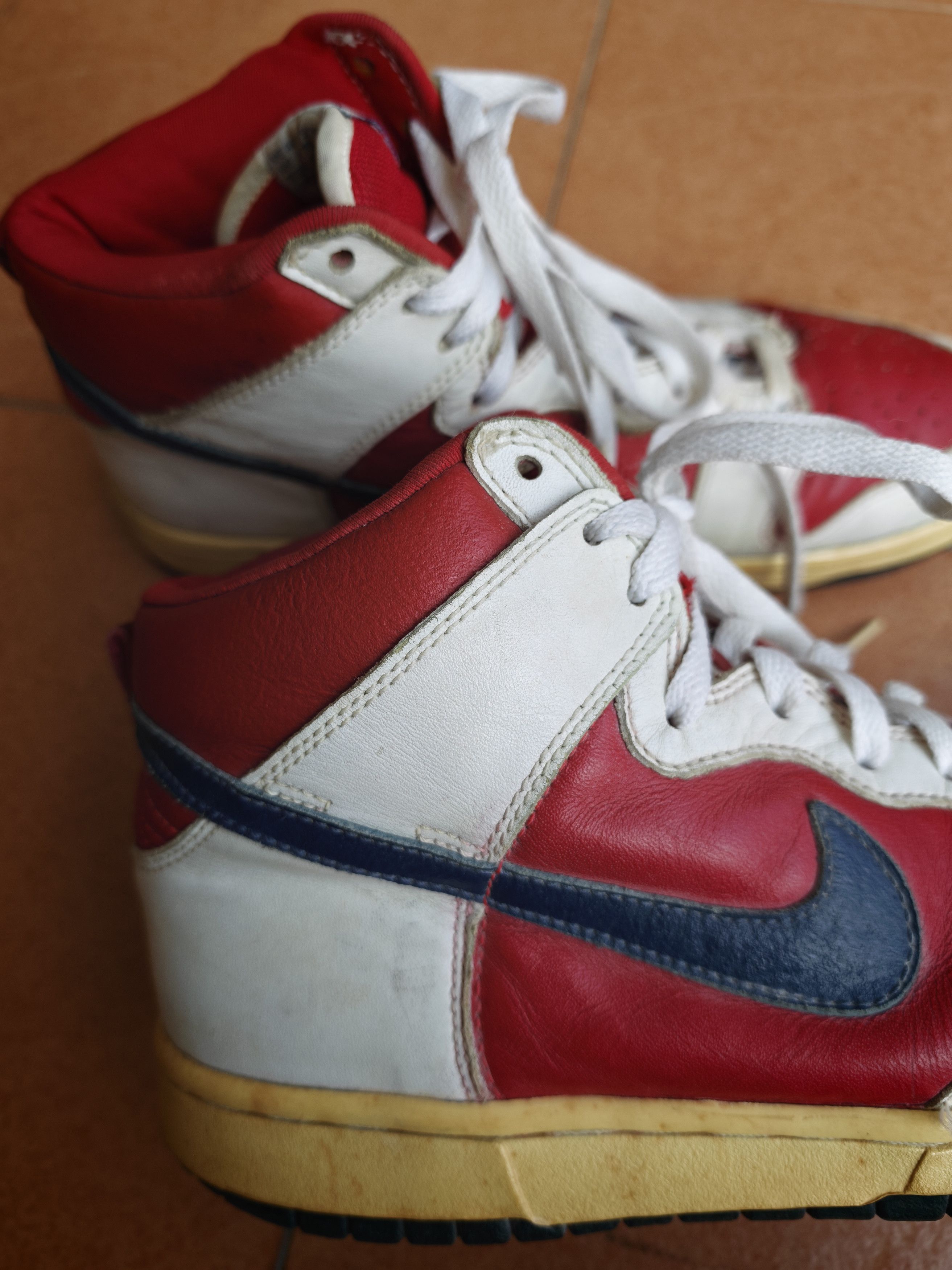 Nike Rare!! Vintage 2003 Nike Dunk Rapid Varsity Size US 9 / EU 42 - 12 Thumbnail