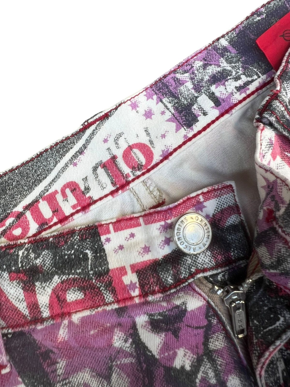 semanticdesign Vintage Algonquins Japan All Print Stretch Bootcut Pant Size US 29 - 5 Thumbnail
