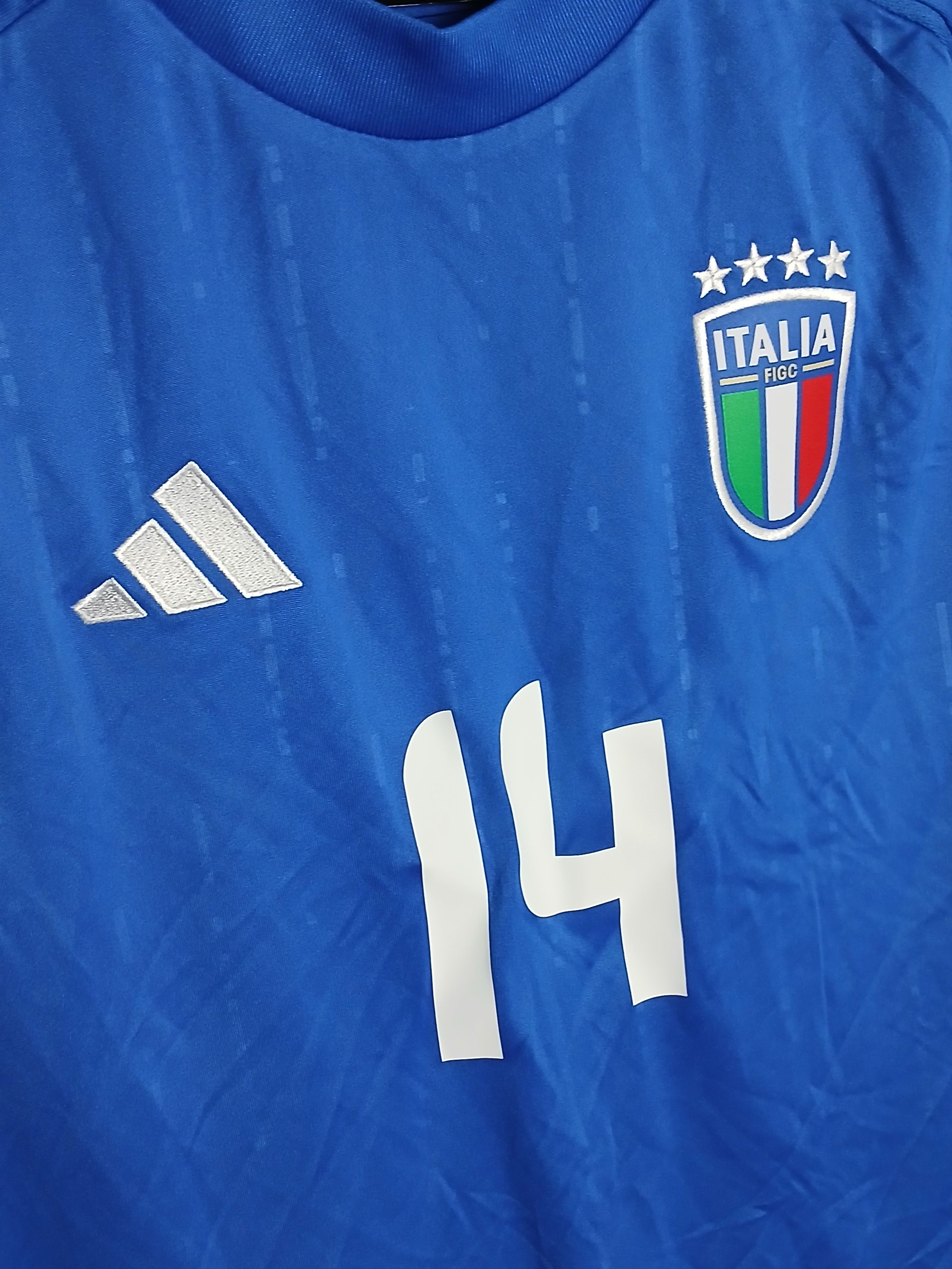 Adidas KIDS Italy National Team 24/25 Home Football Jersey T-Shirt Size US S / EU 44-46 / 1 - 3 Thumbnail