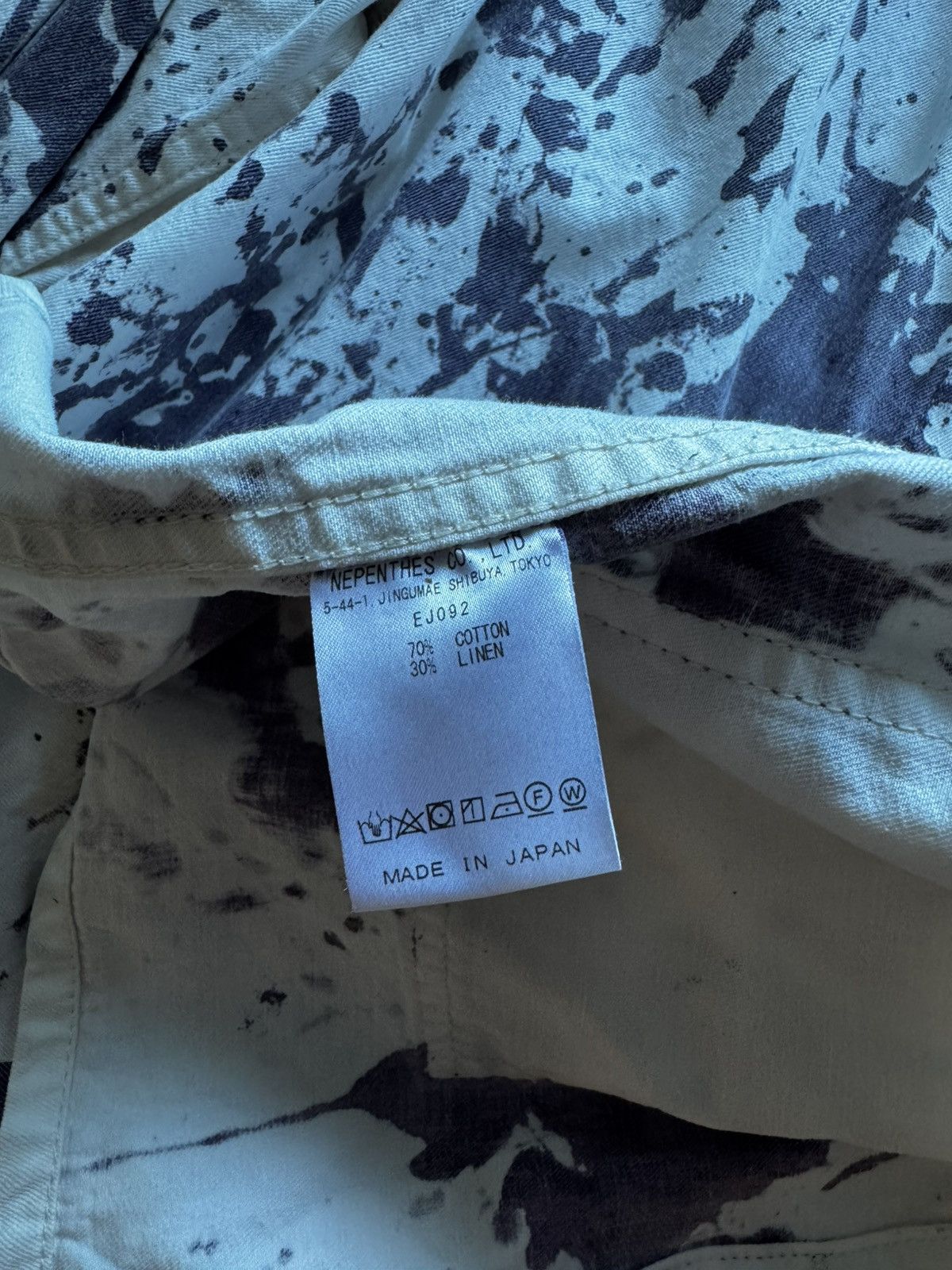 Needles Needles paint splatter safari jacket Size US S / EU 44-46 / 1 - 4 Thumbnail