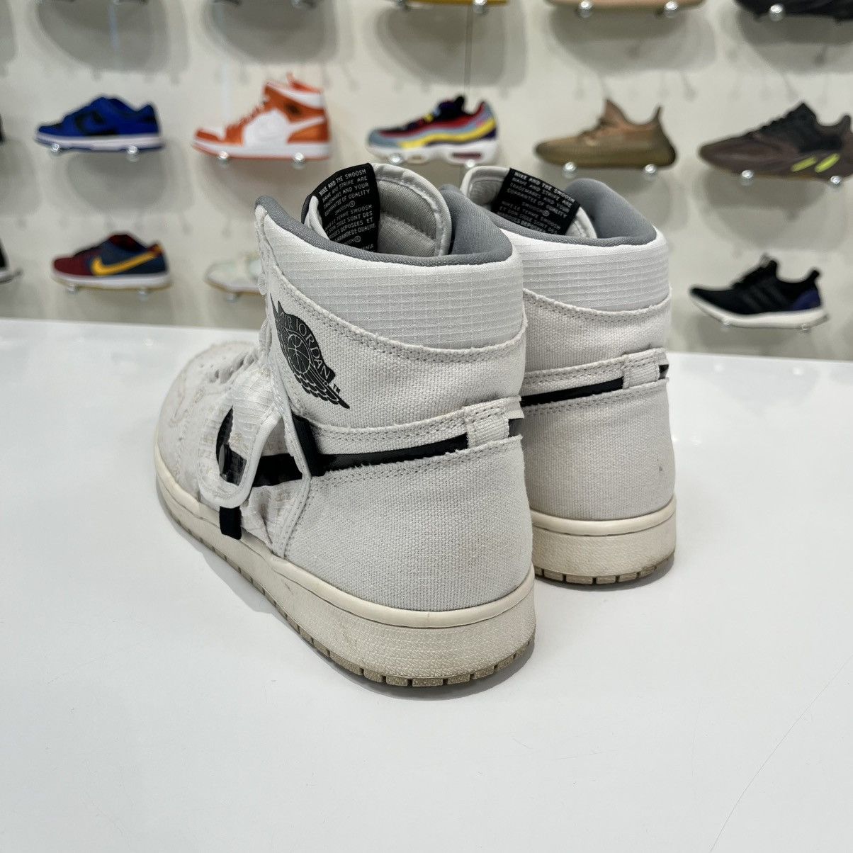 Nike Air Jordan 1 Retro High OG SP Utility White/Black Size US 9 / EU 42 - 4 Thumbnail