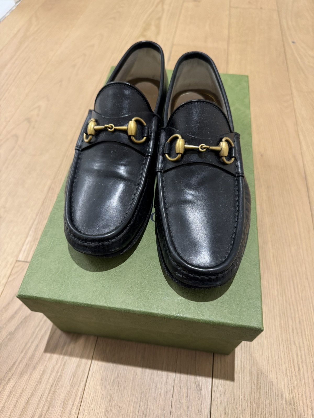 Gucci Gucci 1953 Black Horsebit Loafers 6UK Size US 8 / EU 41 - 2 Thumbnail