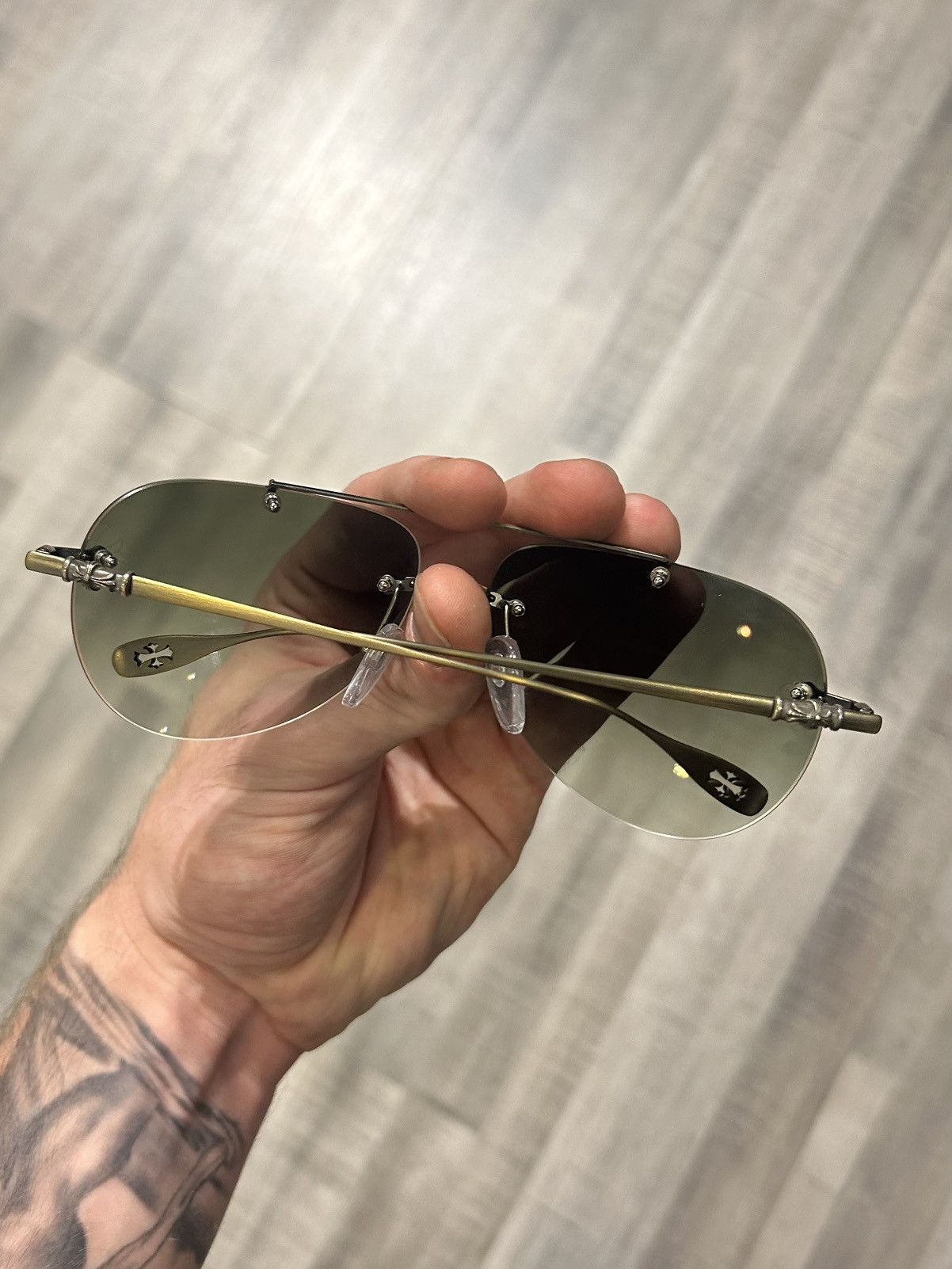 Chrome Hearts Chrome Hearts Stains Sunglasses Size ONE SIZE - 3 Thumbnail