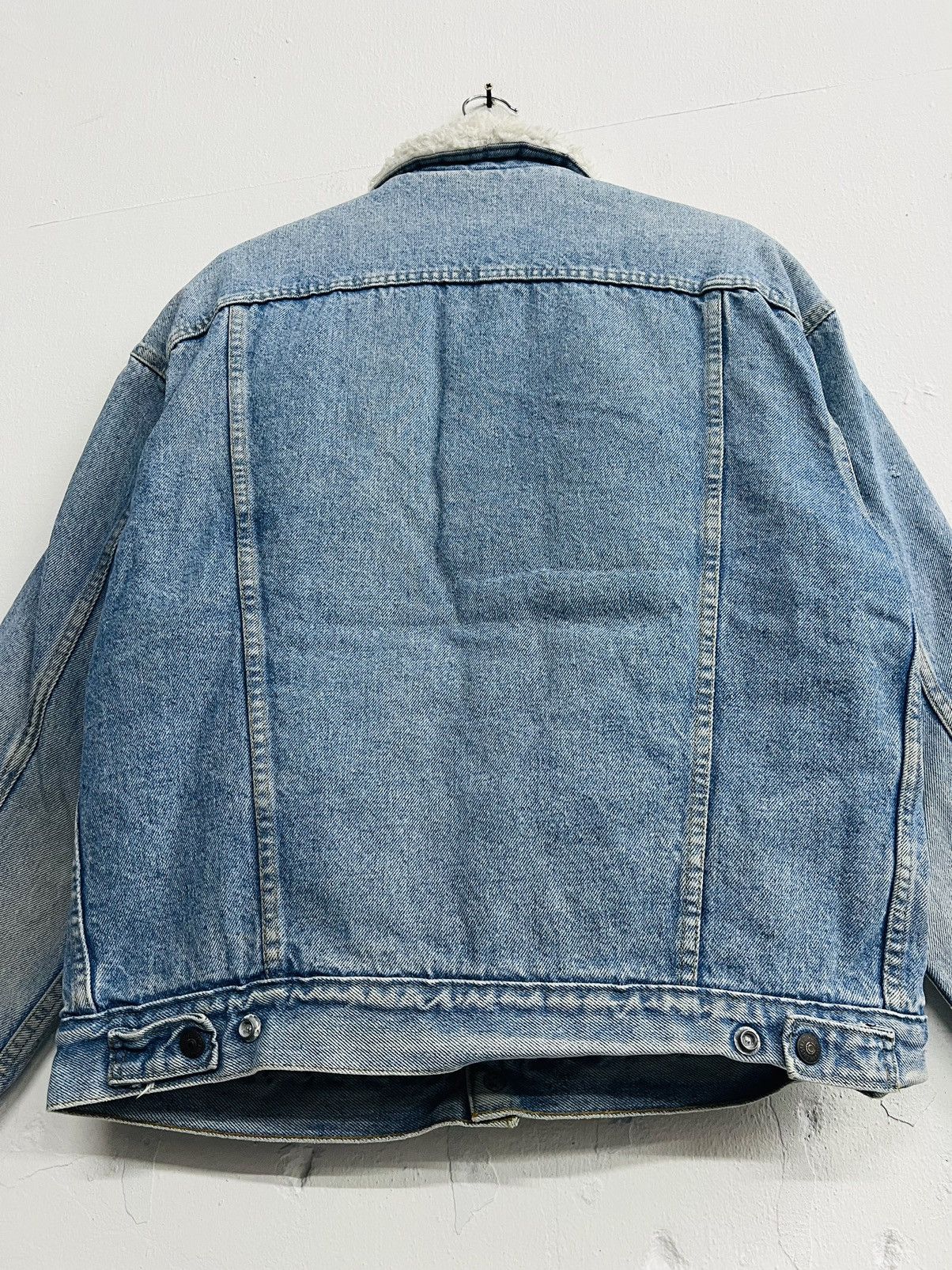 Levi's × Levi's Vintage Clothing × Vintage Vintage 80s Levis Sherpa Lined Trucker Jacket Size US M / EU 48-50 / 2 - 16 Thumbnail