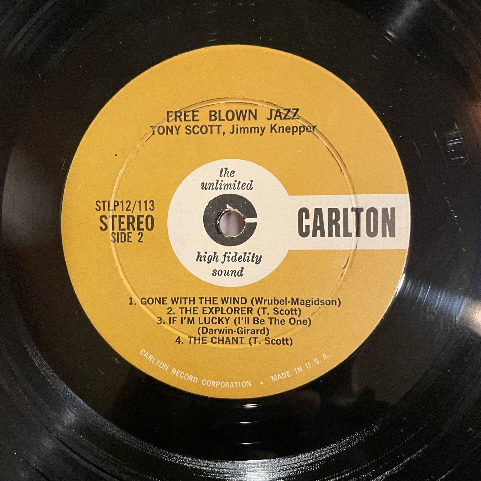 Other Tony Scott / Jimmy Knepper - Free Blown Jazz LP vinyl record Size ONE SIZE - 4 Thumbnail