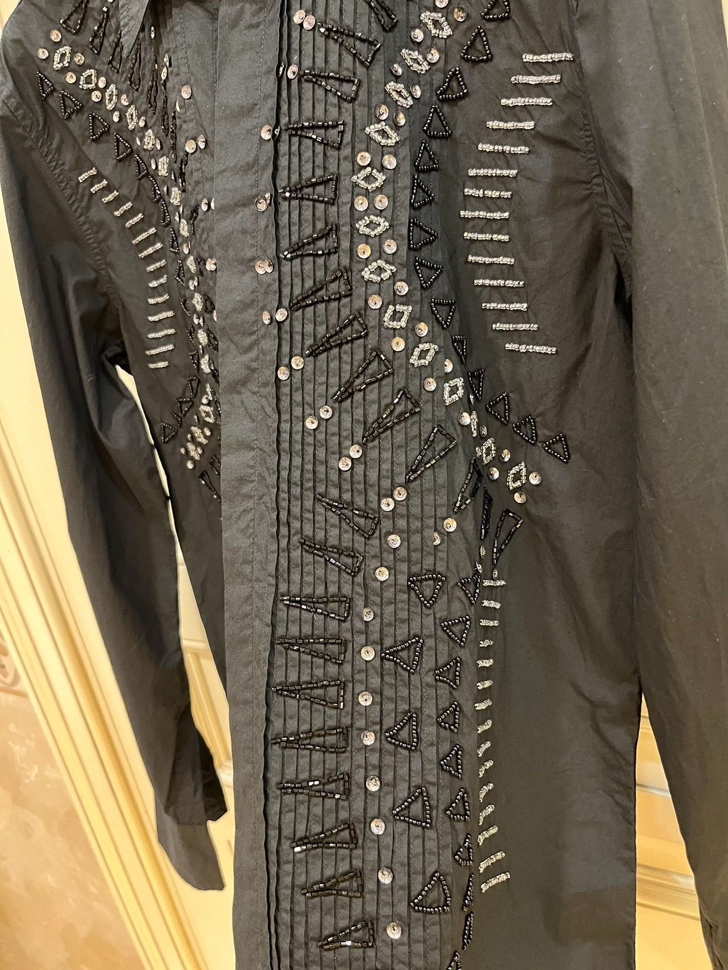 John Richmond John Richmont Black Formal Shirt Size US M / EU 48-50 / 2 - 1 Thumbnail