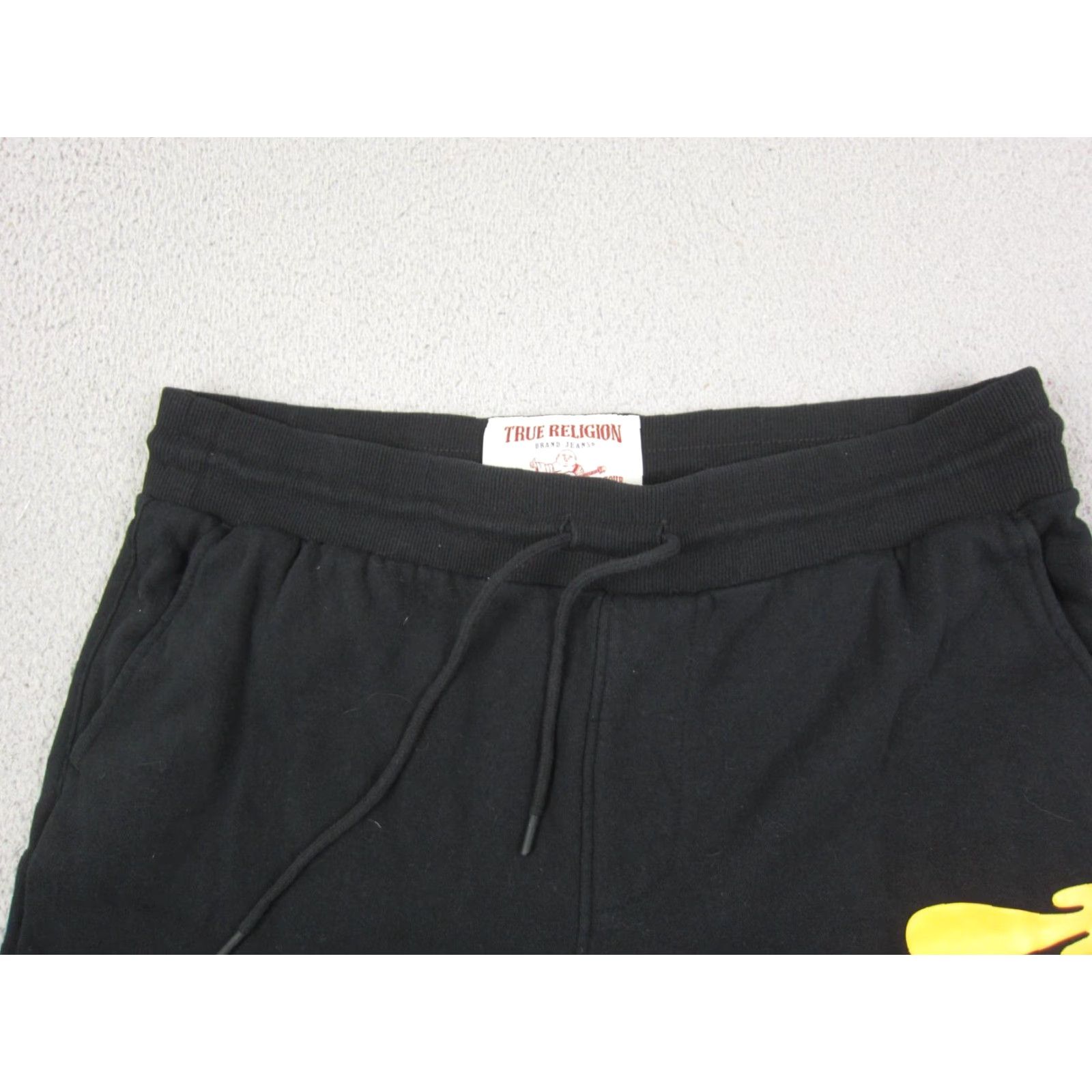 True Religion True Religion Sweatpants Mens XL Black Straight Logo 90s Vintage Not N/A Size US 36 / EU 52 - 5 Thumbnail