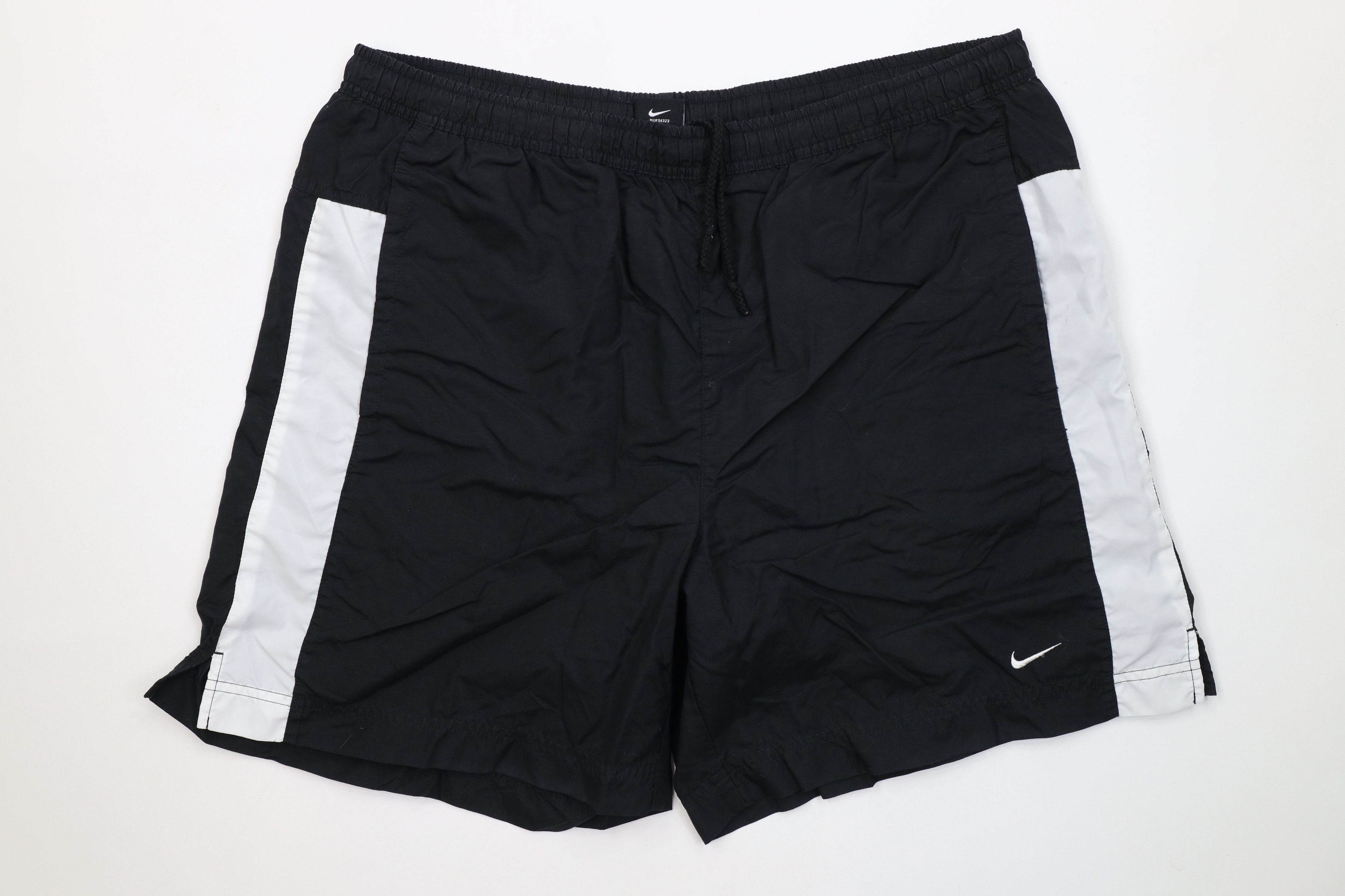 Nike Vintage 90s Nike Swoosh Lined Running Jogging Soccer Shorts Size US 36 / EU 52 - 1 Thumbnail