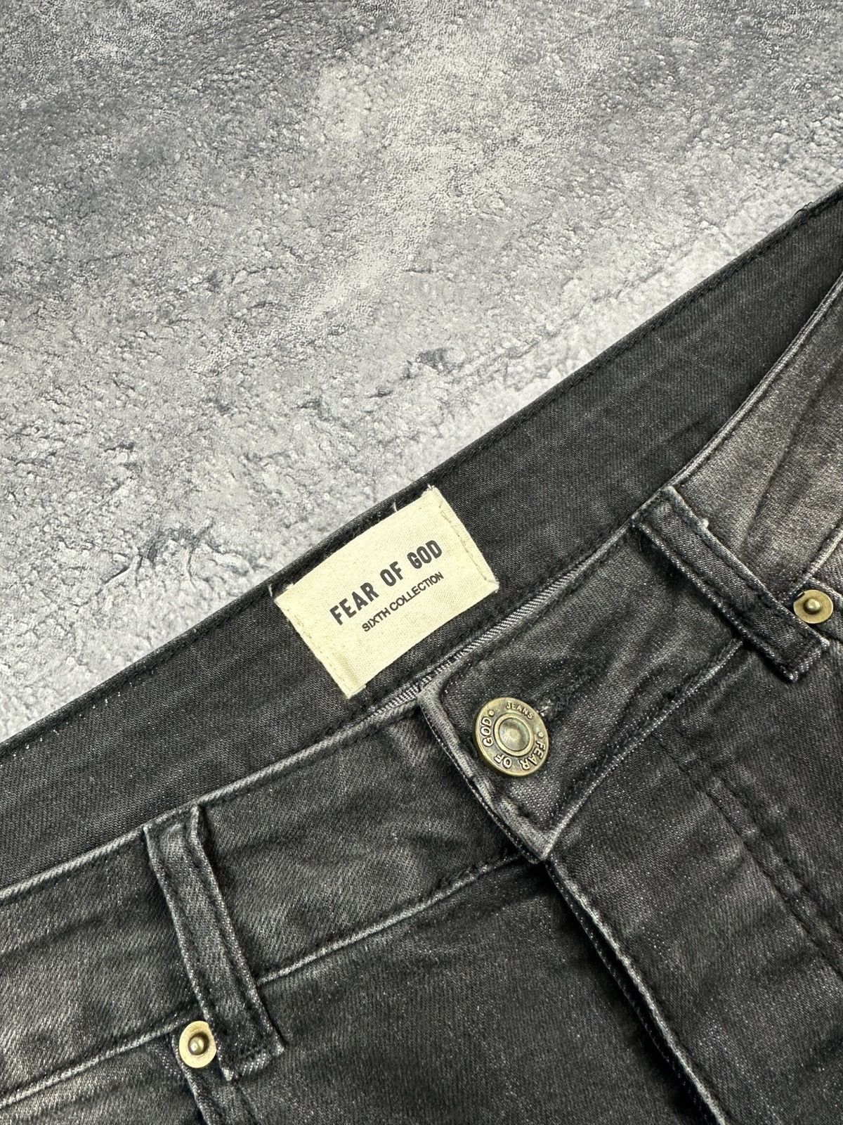 Fear of God Fear of God Sixth Collection Denim Jeans Black 6th Size US 32 / EU 48 - 7 Thumbnail