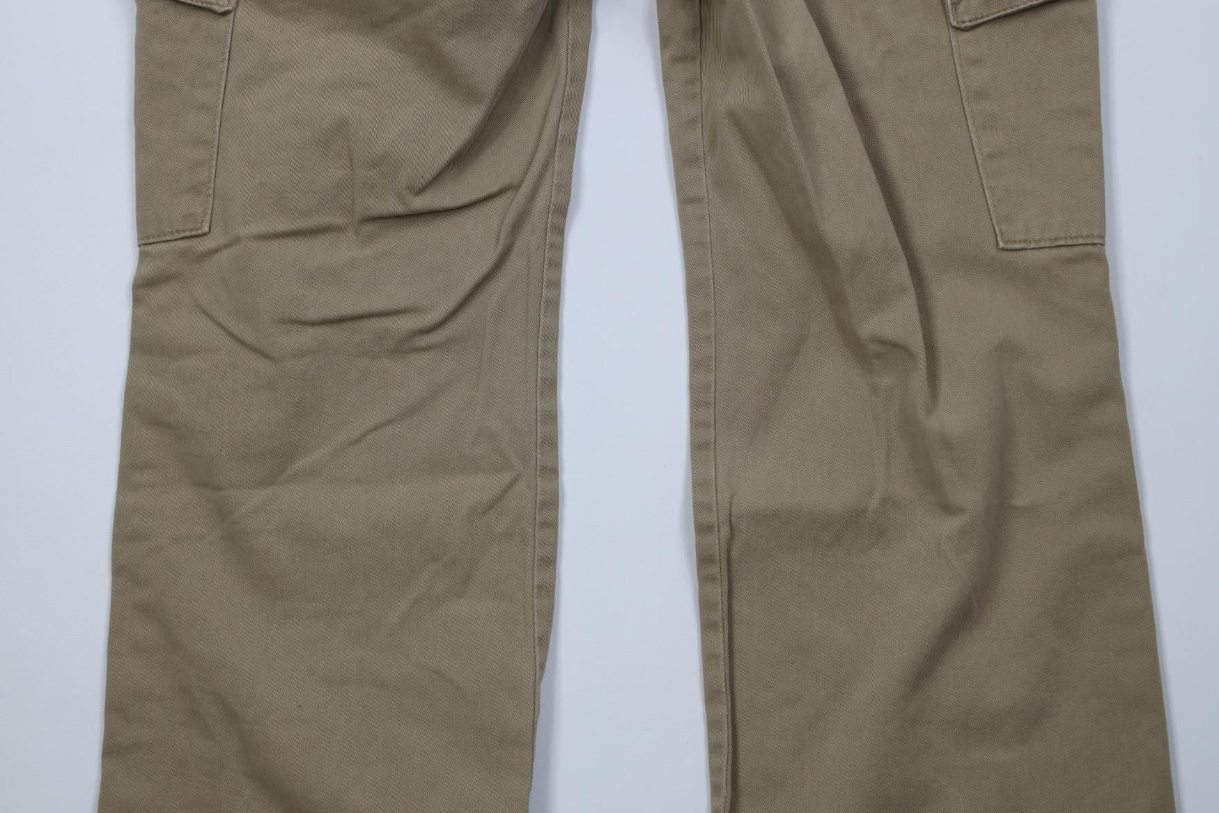 Levi's Vintage 90s Levi's L2 Babydoll Flared Wide Leg Cargo Pants Size 34" / US 12 / IT 48 - 12 Thumbnail