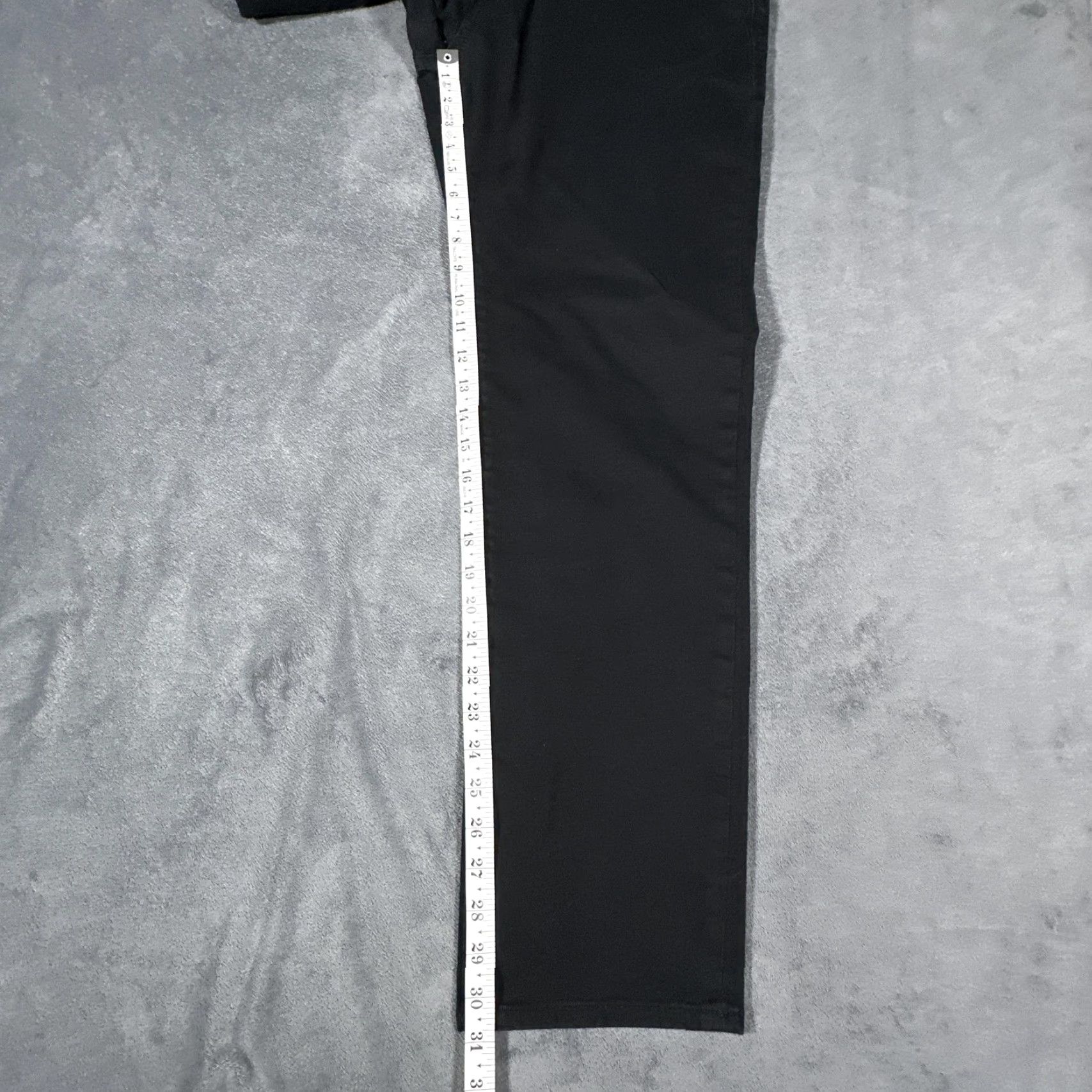 Vintage Mavi Jake Jeans Mens 36x32 Black Slim Tapered Stretch Denim Dark Wash Pants Size US 36 / EU 52 - 4 Thumbnail