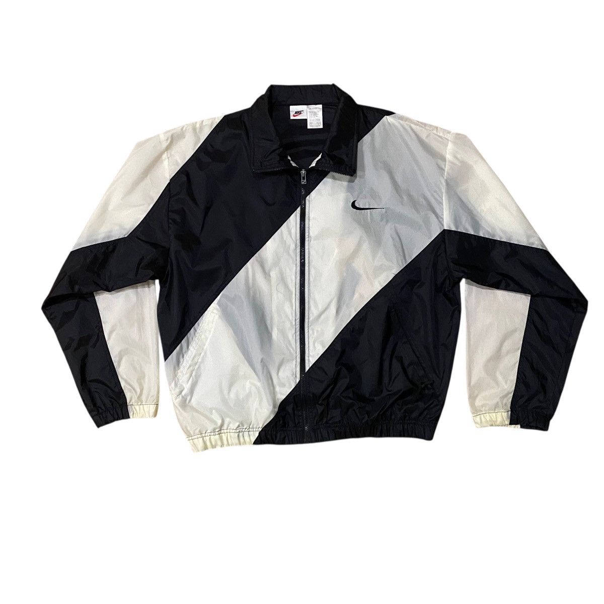 Nike ☀️Vintage 90's Nike Air zipper jacket Size US L / EU 52-54 / 3 - 3 Thumbnail