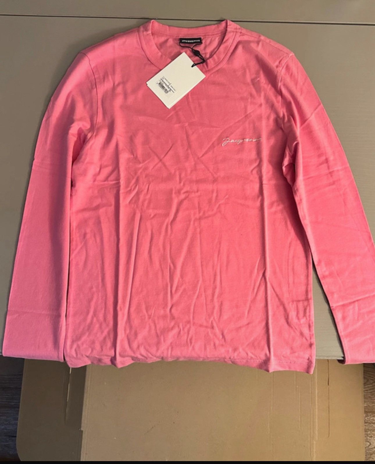Jacquemus pink long sleeve