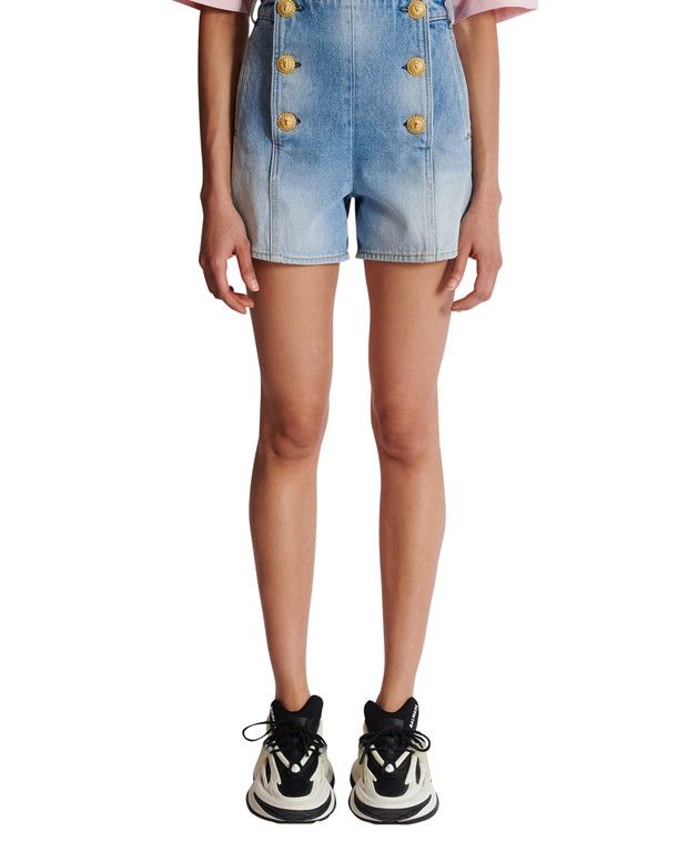 Balmain Denim shorts Size 24" / US 00 / IT 34 - 1 Thumbnail