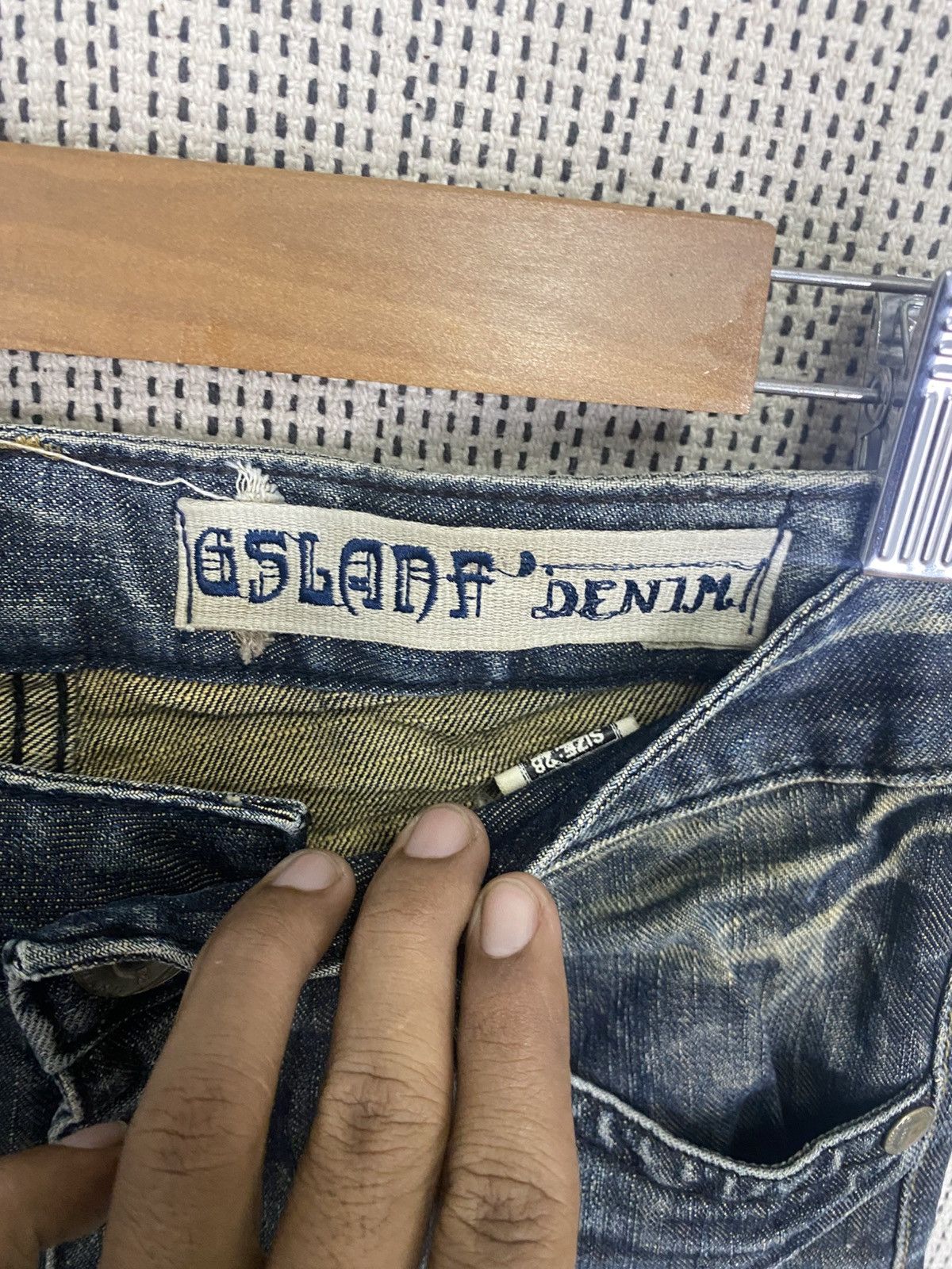 Japanese Brand These jeans feature a distressed and punk-inspired design, Size US 30 / EU 46 - 7 Thumbnail