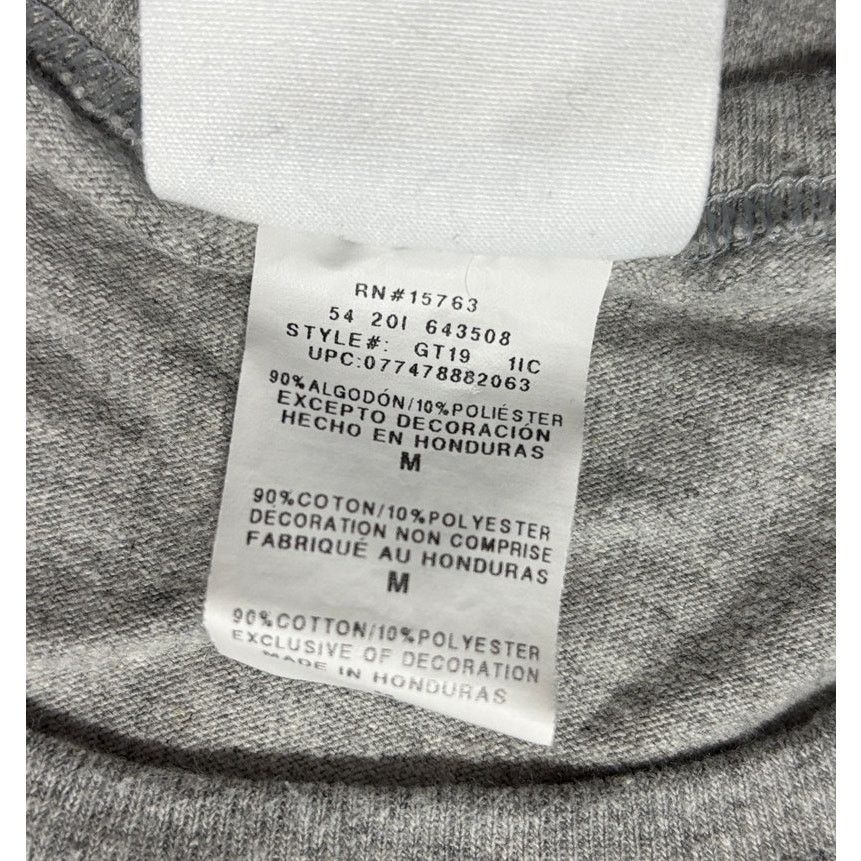 Champion CHAMPION Shirt Men's Grey Logo Short Sleeve | Medium Size US M / EU 48-50 / 2 - 8 Thumbnail