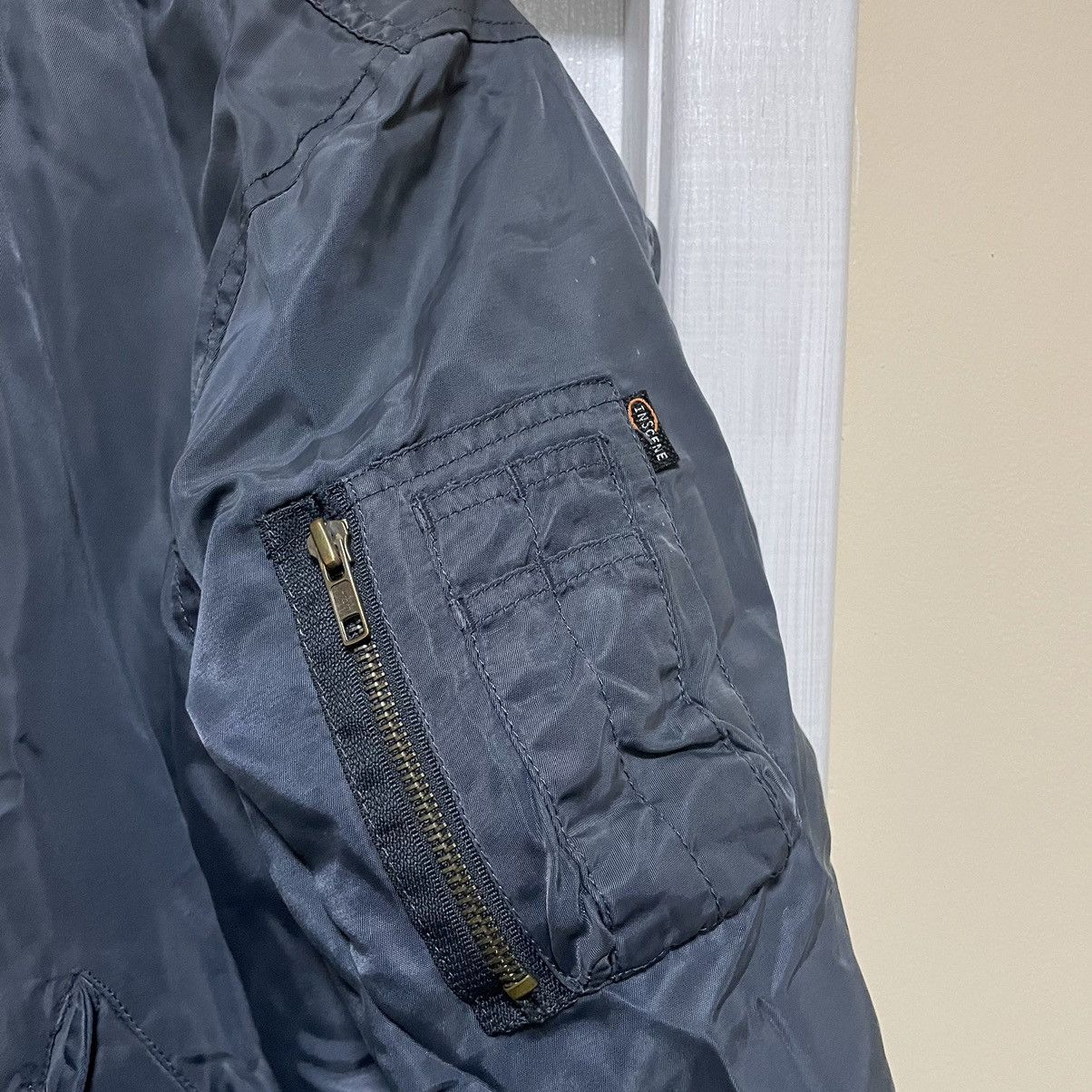 Alpha Industries × Vintage 🔥 Vintage Alpha Industries MA-1 Flight Bomber Jacket Size US S / EU 44-46 / 1 - 2 Thumbnail
