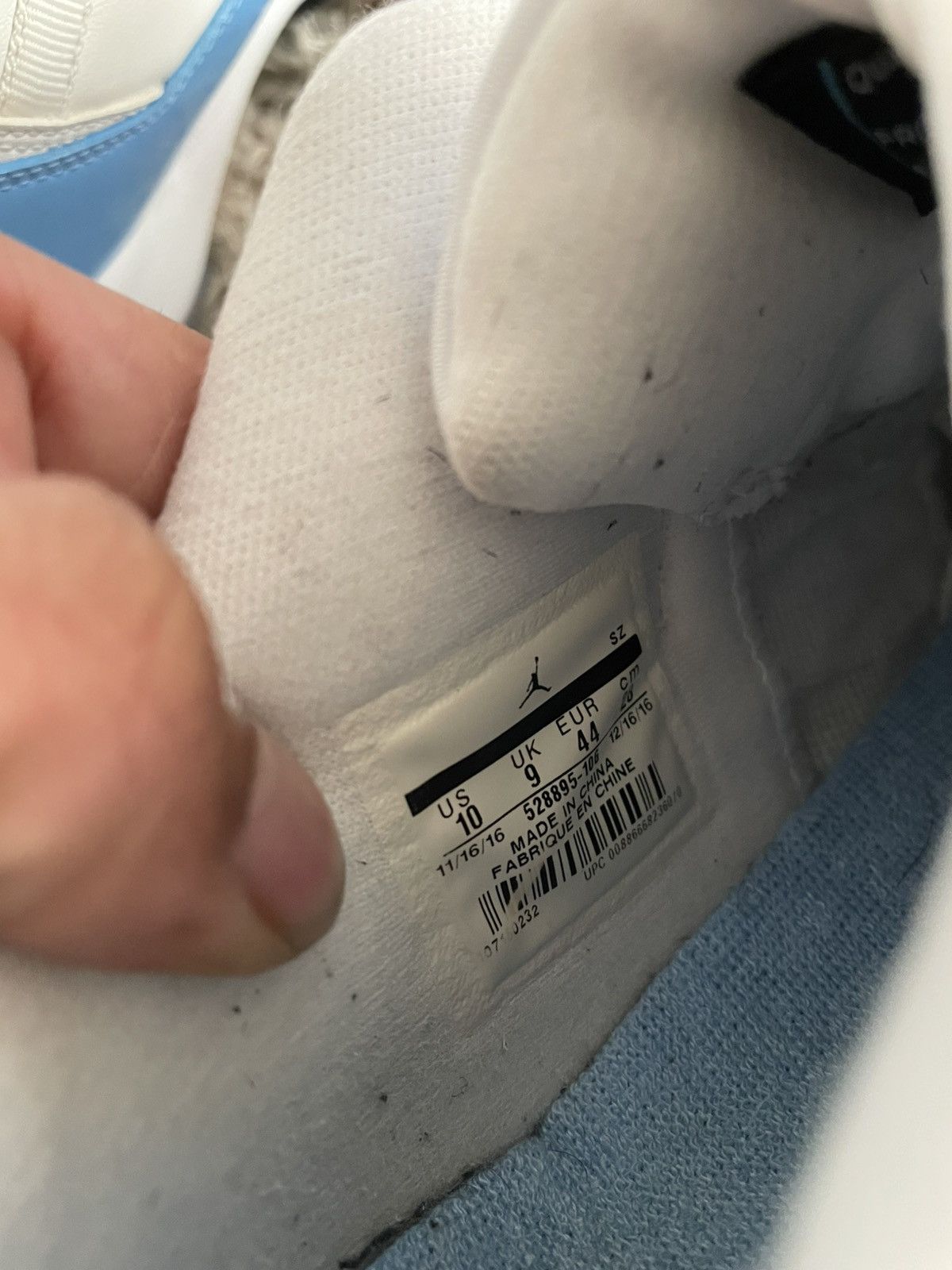 Jordan Brand Jordan 11 Low Unc Size US 10 / EU 43 - 9 Thumbnail