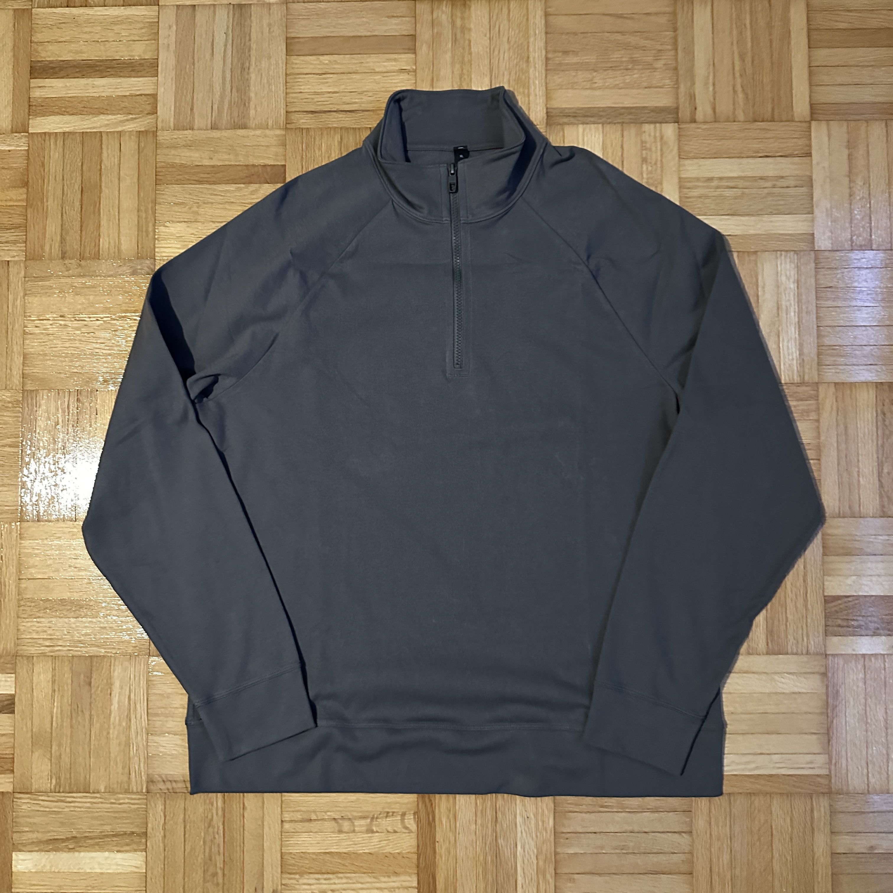 Lululemon Lululemon Heavyweight Crepe Half Zip Carob Brown Size US XL / EU 56 / 4 - 2 Thumbnail