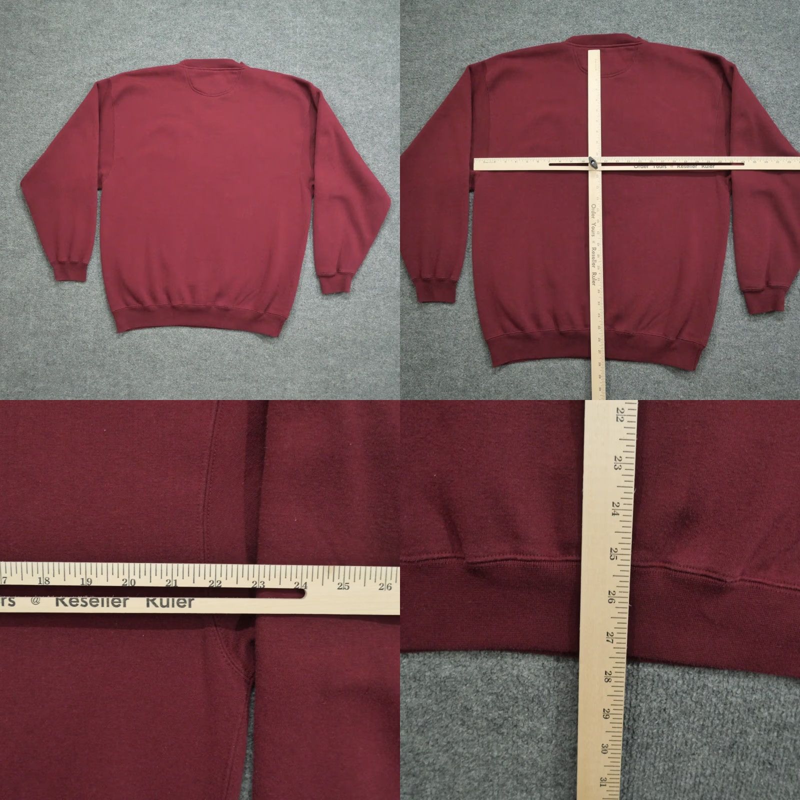 Hard Rock Cafe VINTAGE Hard Rock Cafe Sweatshirt Mens Pullover L Red 90s Logo Crew Neck Knit Winter Fur? Size US L / EU 52-54 / 3 - 8 Thumbnail