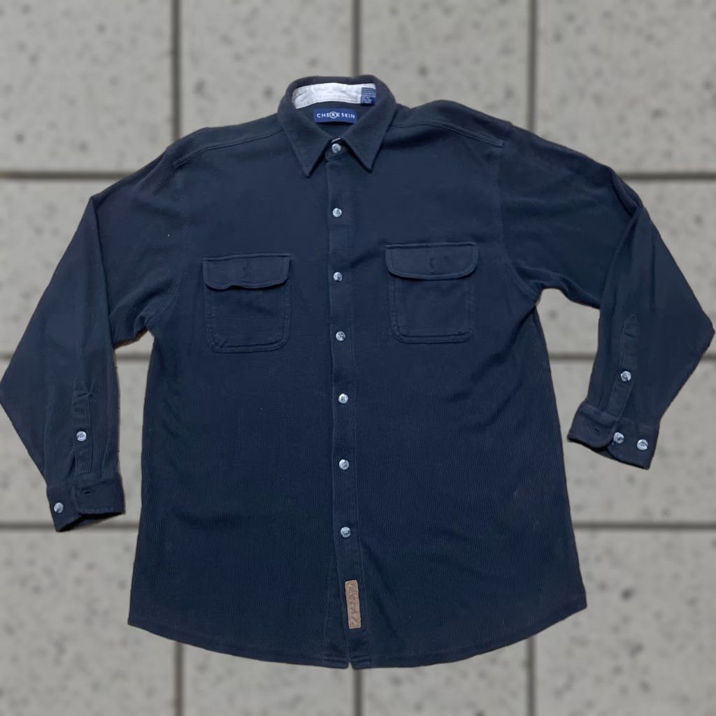 Vintage VINTAGE Chereskin Shirt Men M Black Corduroy Skate 90s grunge y2k streetwear capsule Shirt Mens M Black Corduroy 90s Grunge Skate Vintage Chereskin Size US M / EU 48-50 / 2 - 1 Thumbnail