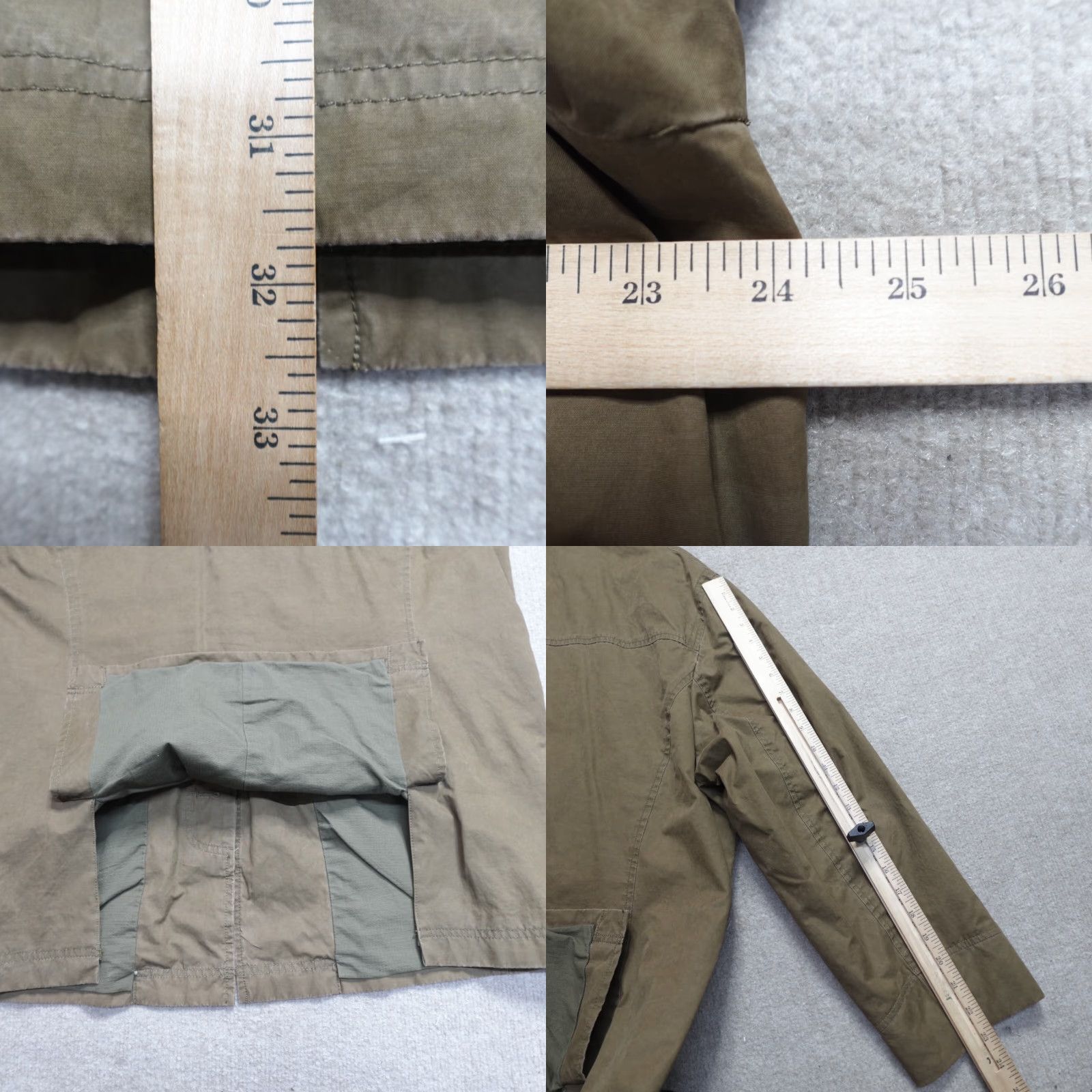 The Territory Ahead Territory Ahead Sport Coat XL Green Notch Lapel Single-Breasted Three-Button 3 Button Cotton Blend Double-Vented Men Large XLB? Size US XL / EU 56 / 4 - 8 Thumbnail