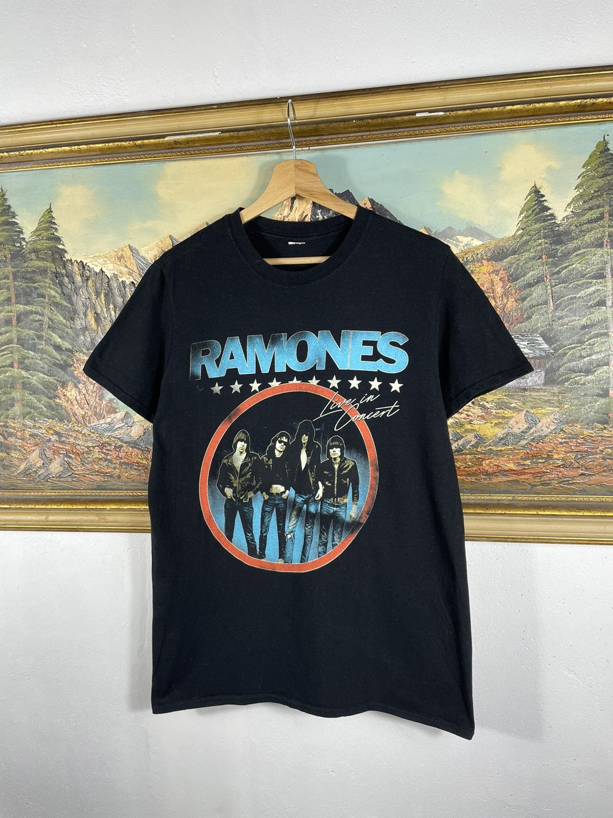 Band Tees × Vintage Vintage Retro Y2k 00s Ramones T-shirt Tees Punk Rock Size US S / EU 44-46 / 1 - 2 Thumbnail